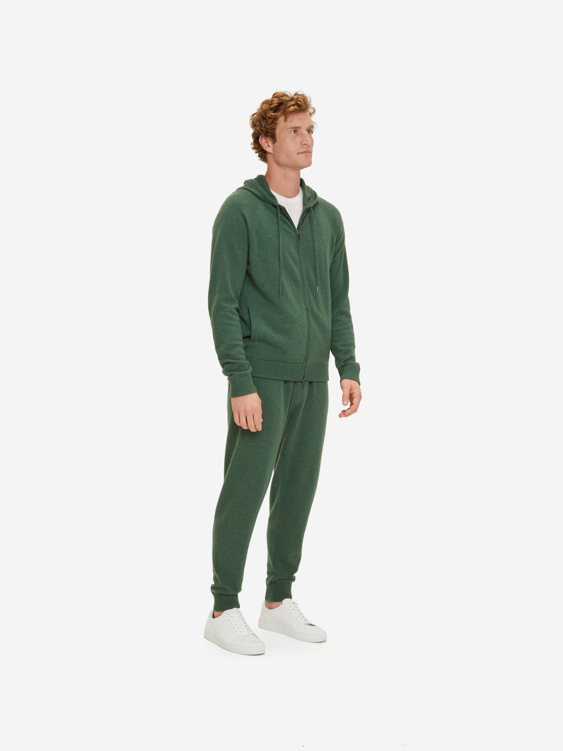 Men's Hoodie Finley Cashmere Green