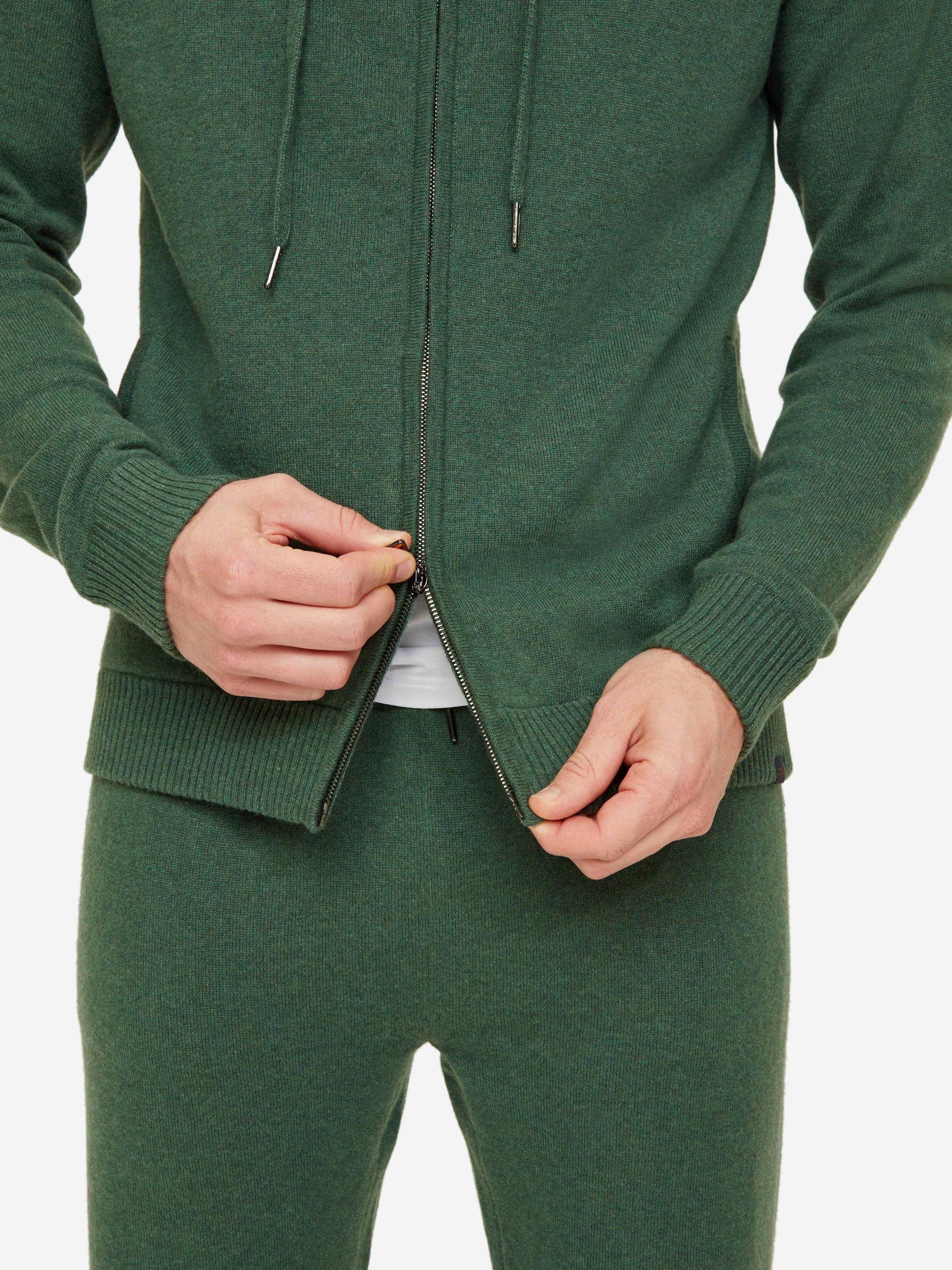 Men's Hoodie Finley Cashmere Green