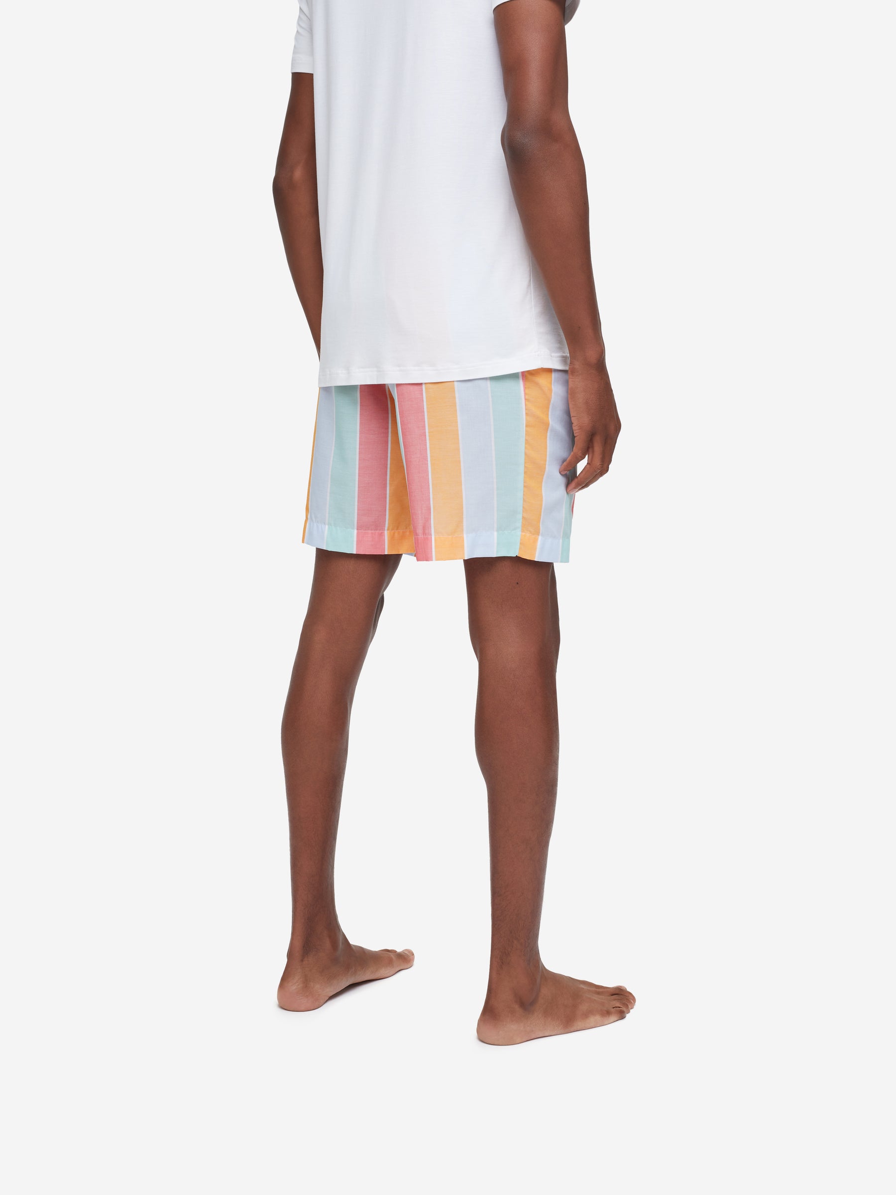 Men's Lounge Shorts Amalfi 18 Cotton Batiste Multi