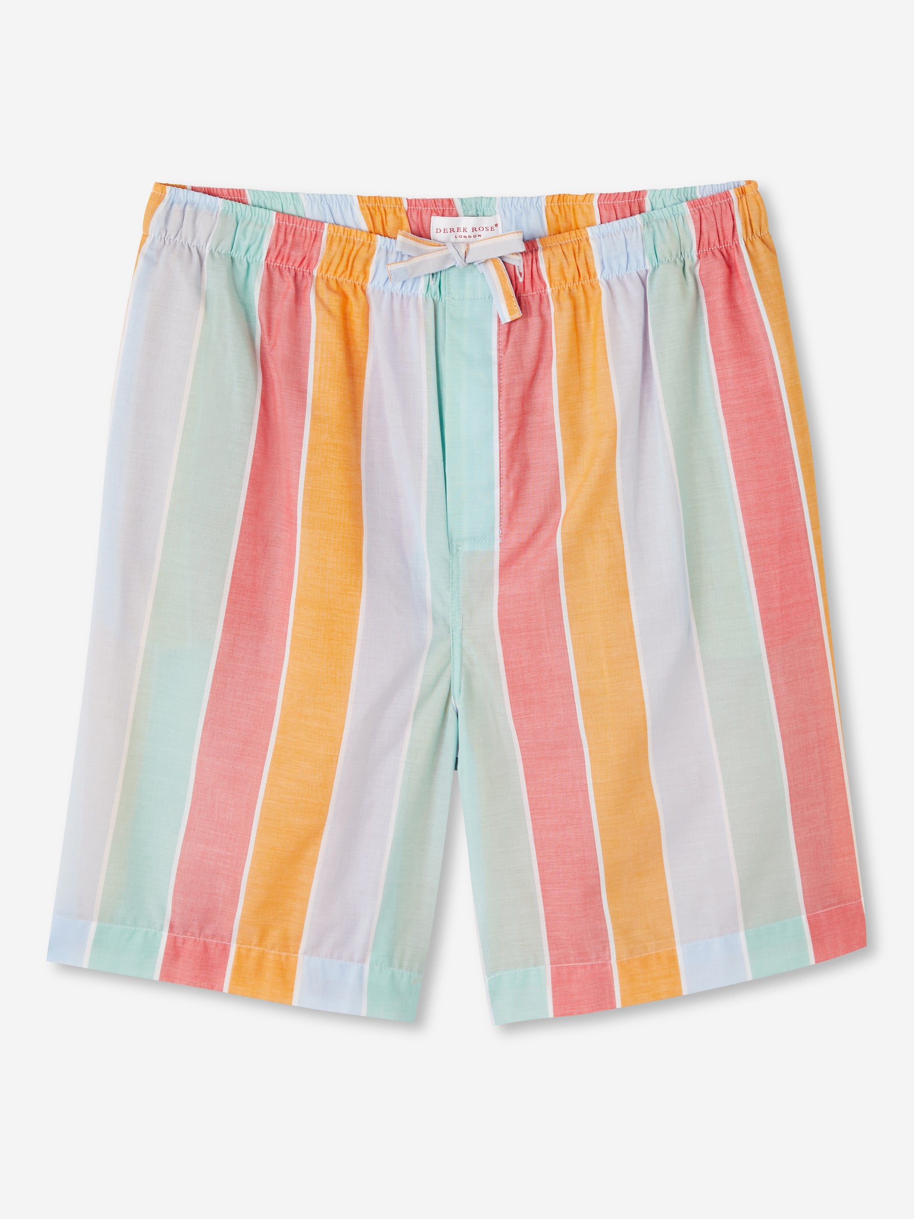 Men's Lounge Shorts Amalfi 18 Cotton Batiste Multi