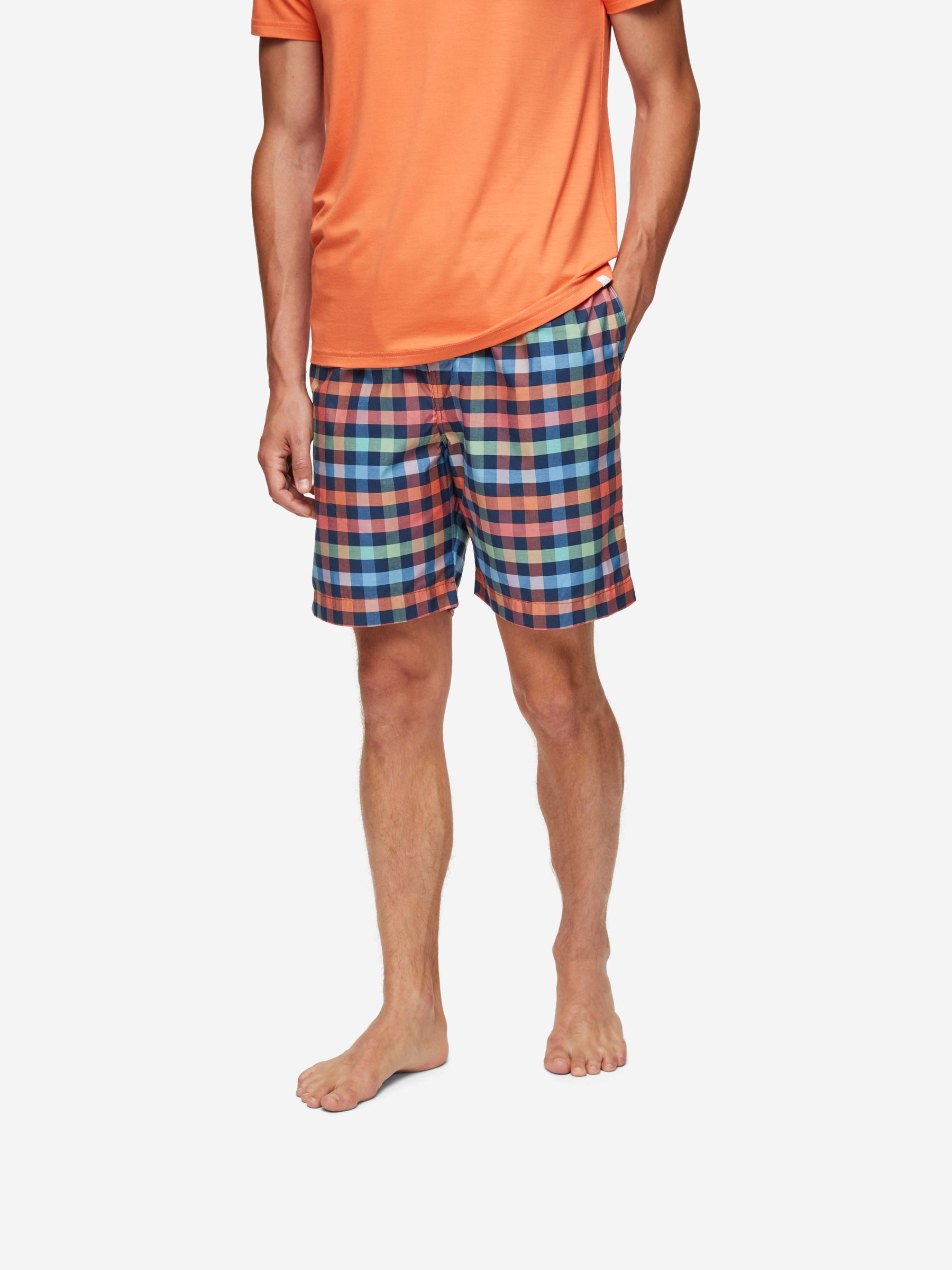 Men's Lounge Shorts Barker 34 Cotton Multi