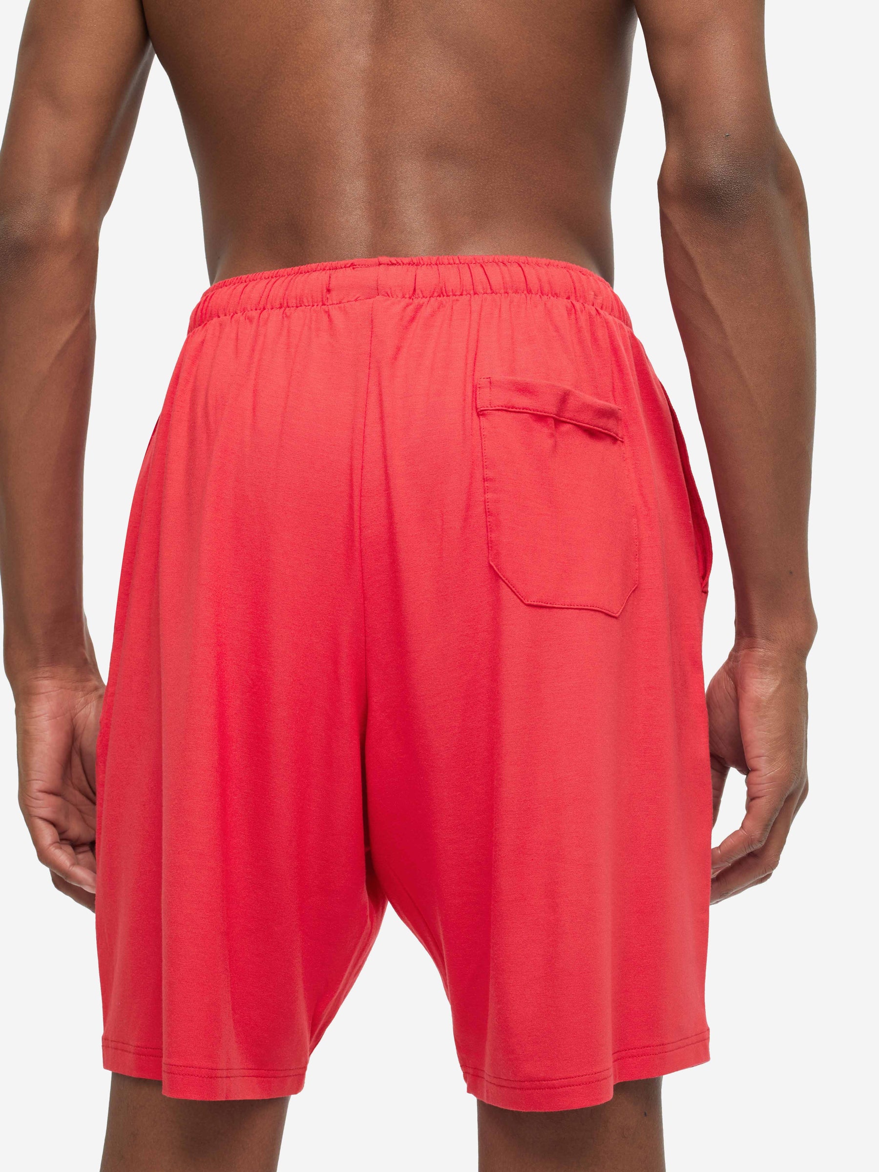Men's Lounge Shorts Basel Micro Modal Stretch London Red