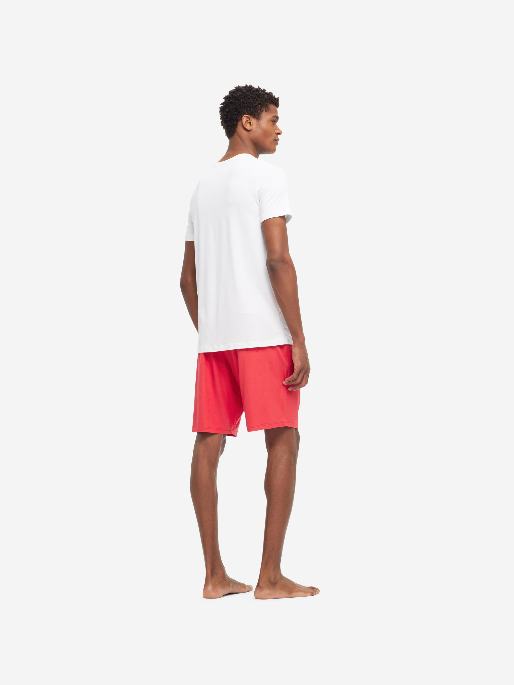 Men's Lounge Shorts Basel Micro Modal Stretch London Red