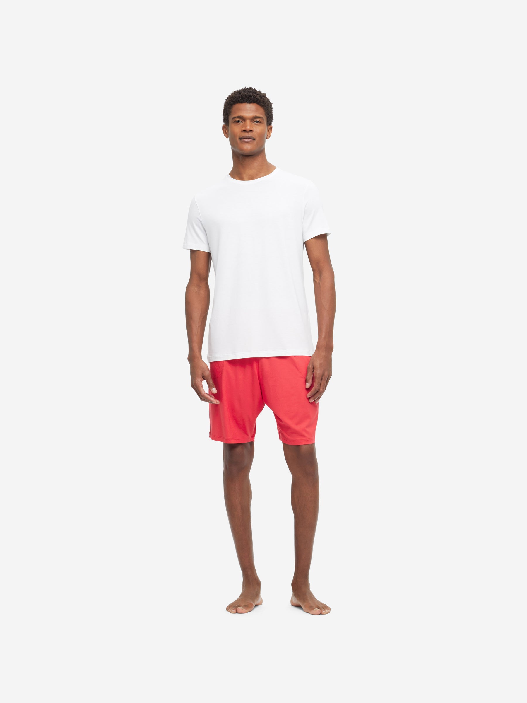 Men's Lounge Shorts Basel Micro Modal Stretch London Red
