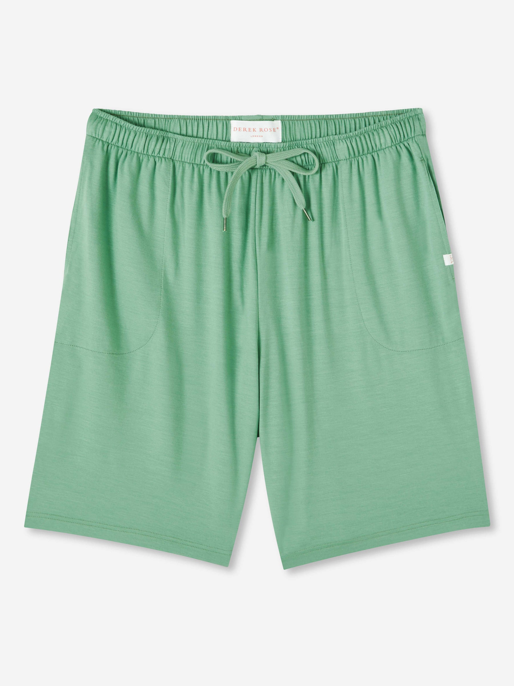 Men's Lounge Shorts Basel Micro Modal Stretch Sage Green