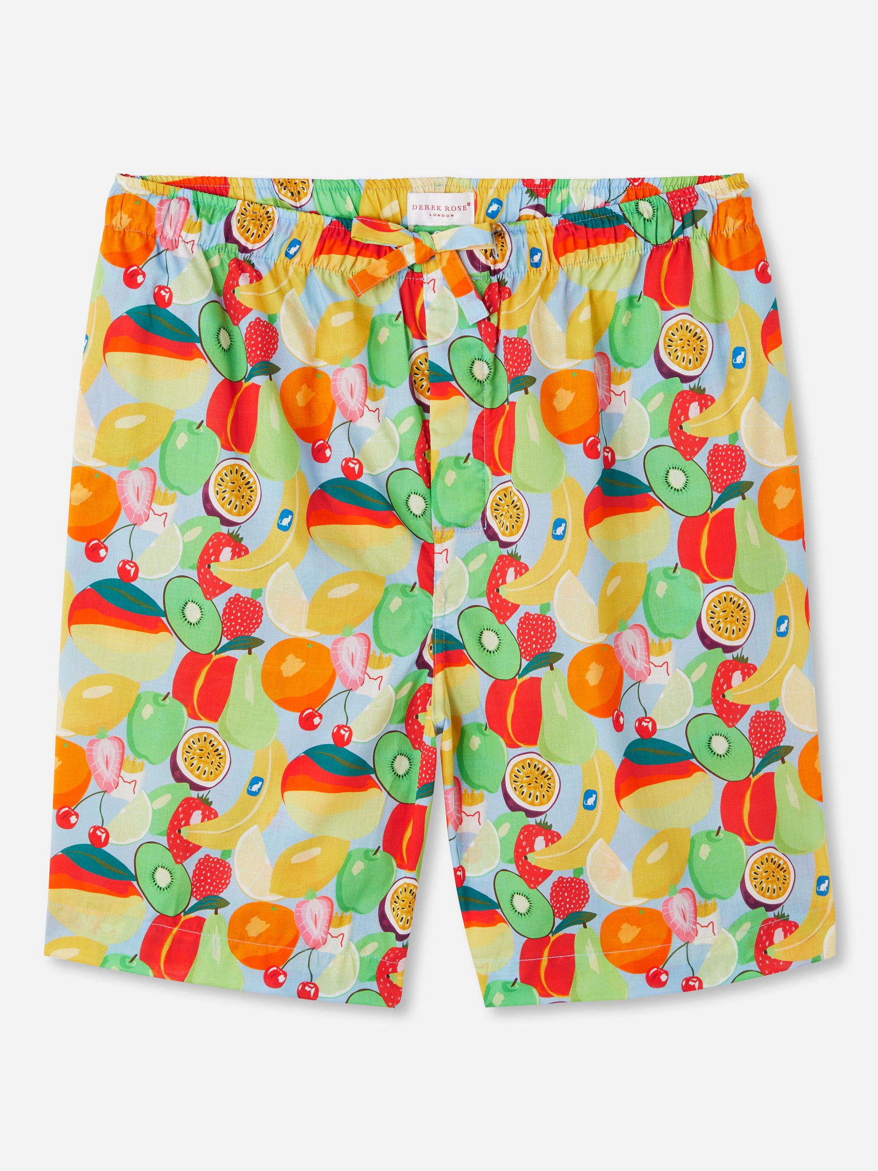Men's Lounge Shorts Ledbury 49 Cotton Batiste Multi