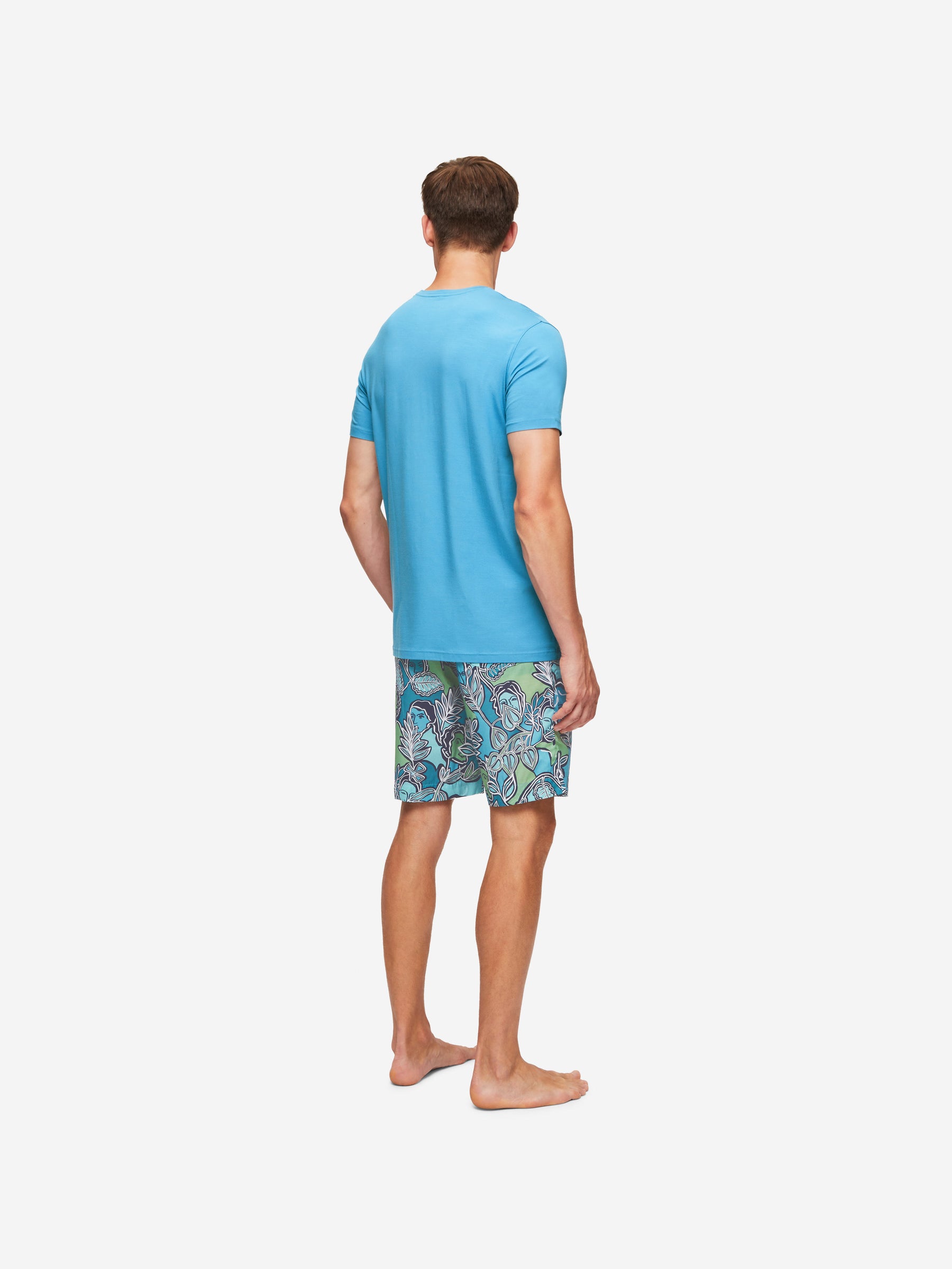 Men's Lounge Shorts Ledbury 57 Cotton Batiste Multi