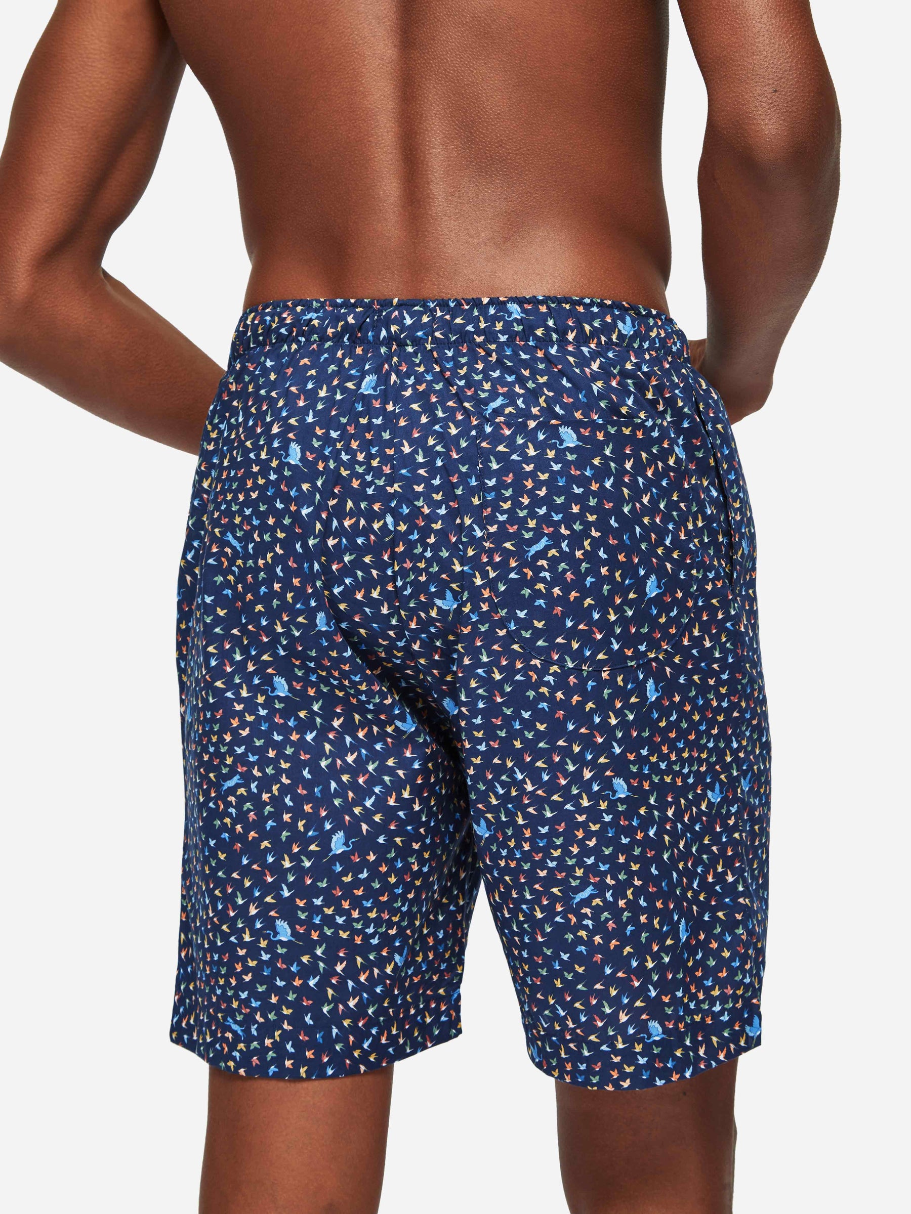 Men's Lounge Shorts Ledbury 58 Cotton Batiste Multi
