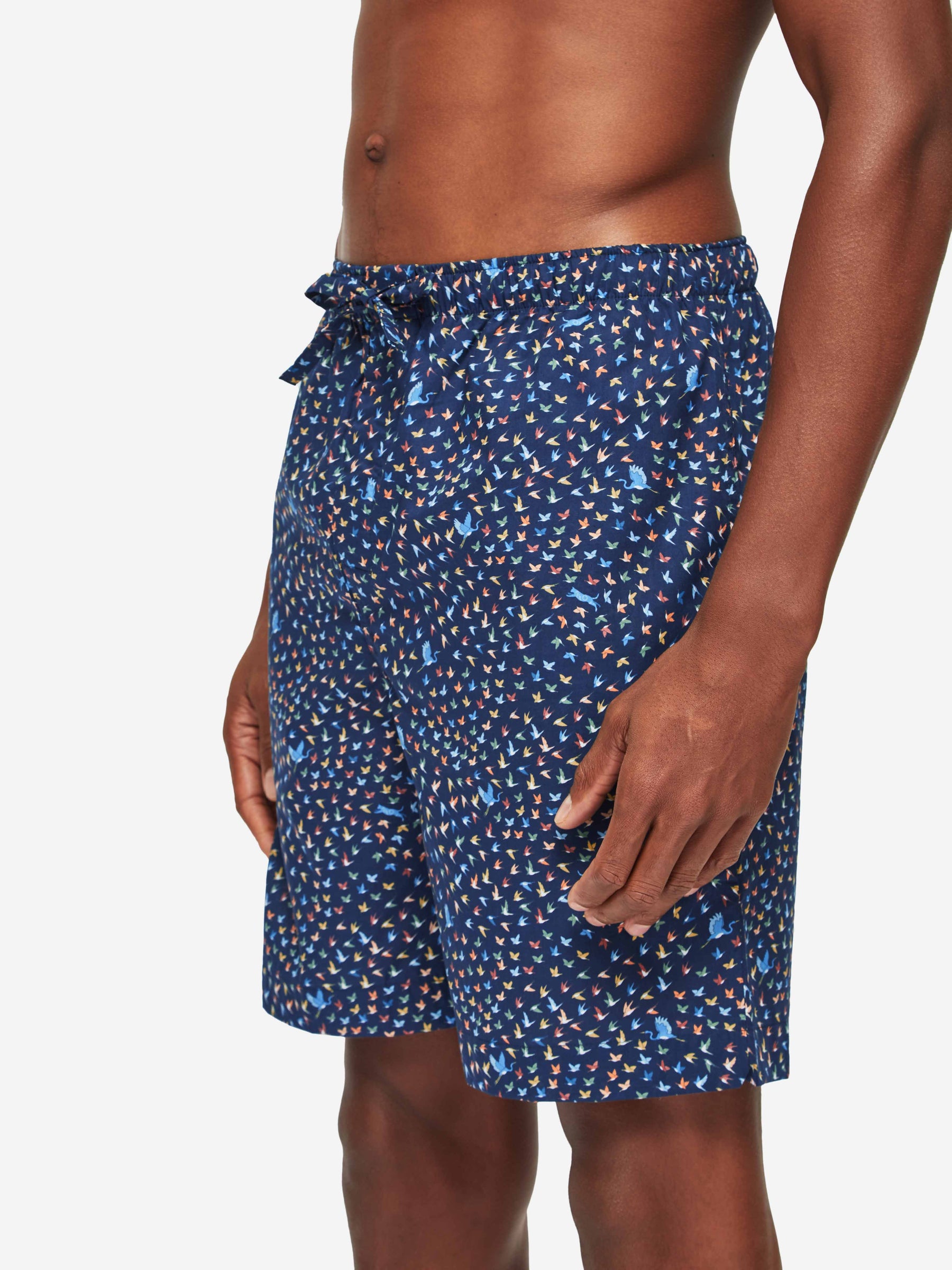 Men's Lounge Shorts Ledbury 58 Cotton Batiste Multi