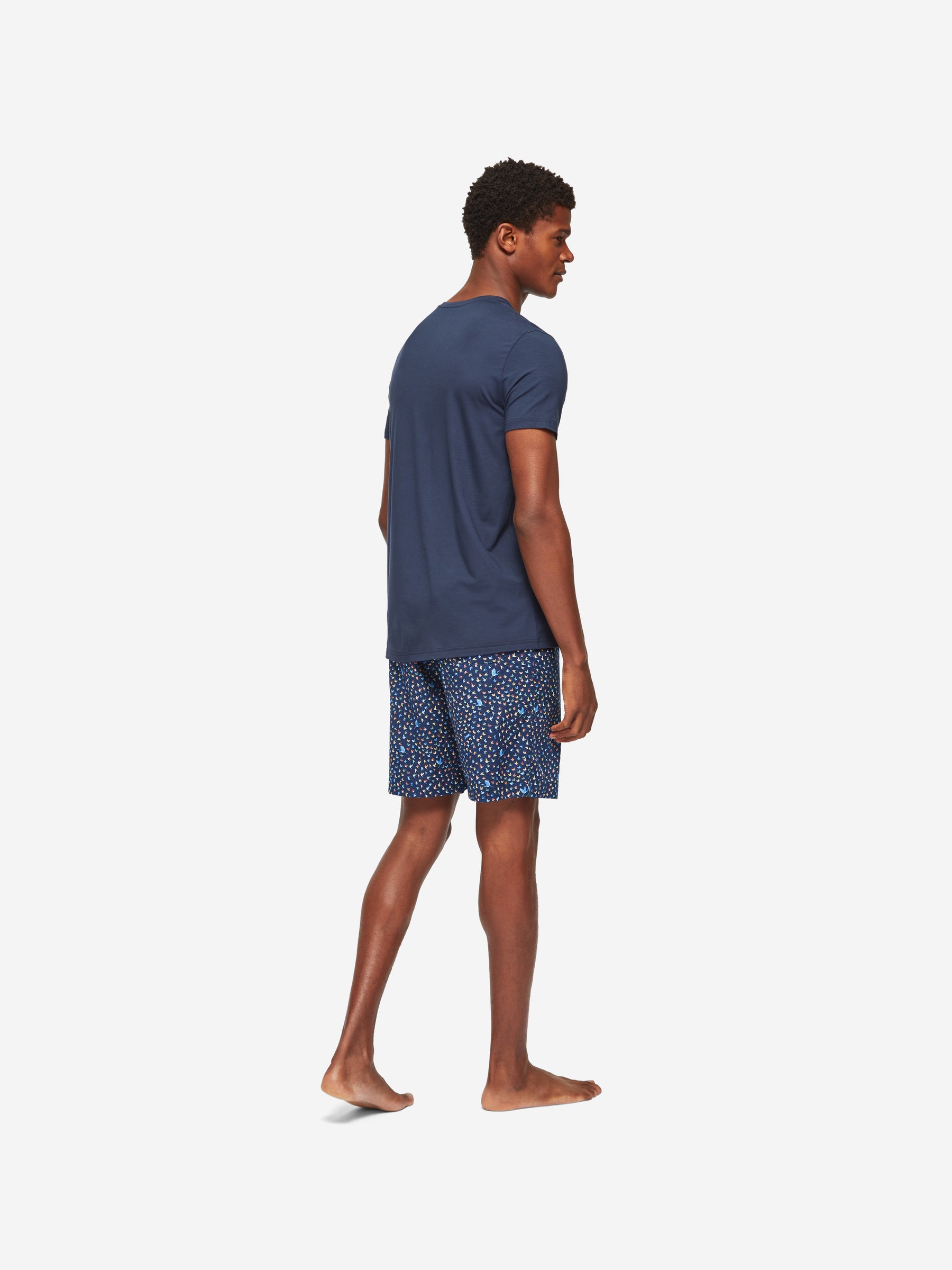Men's Lounge Shorts Ledbury 58 Cotton Batiste Multi