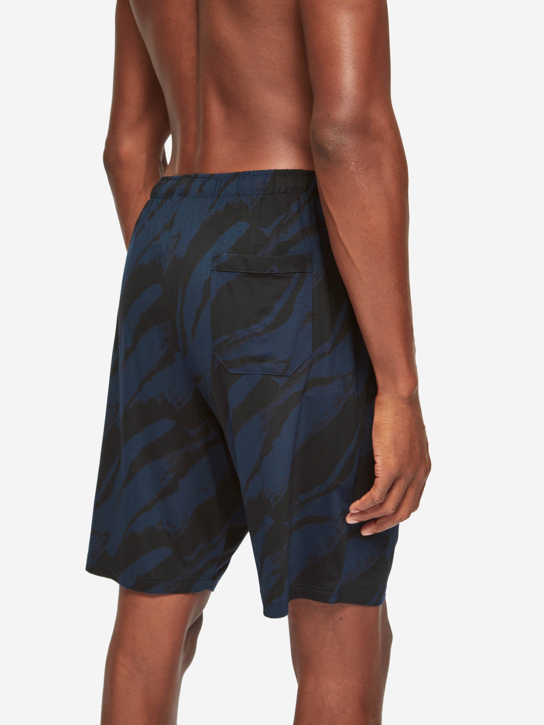 Men's Lounge Shorts London 8 Micro Modal Navy