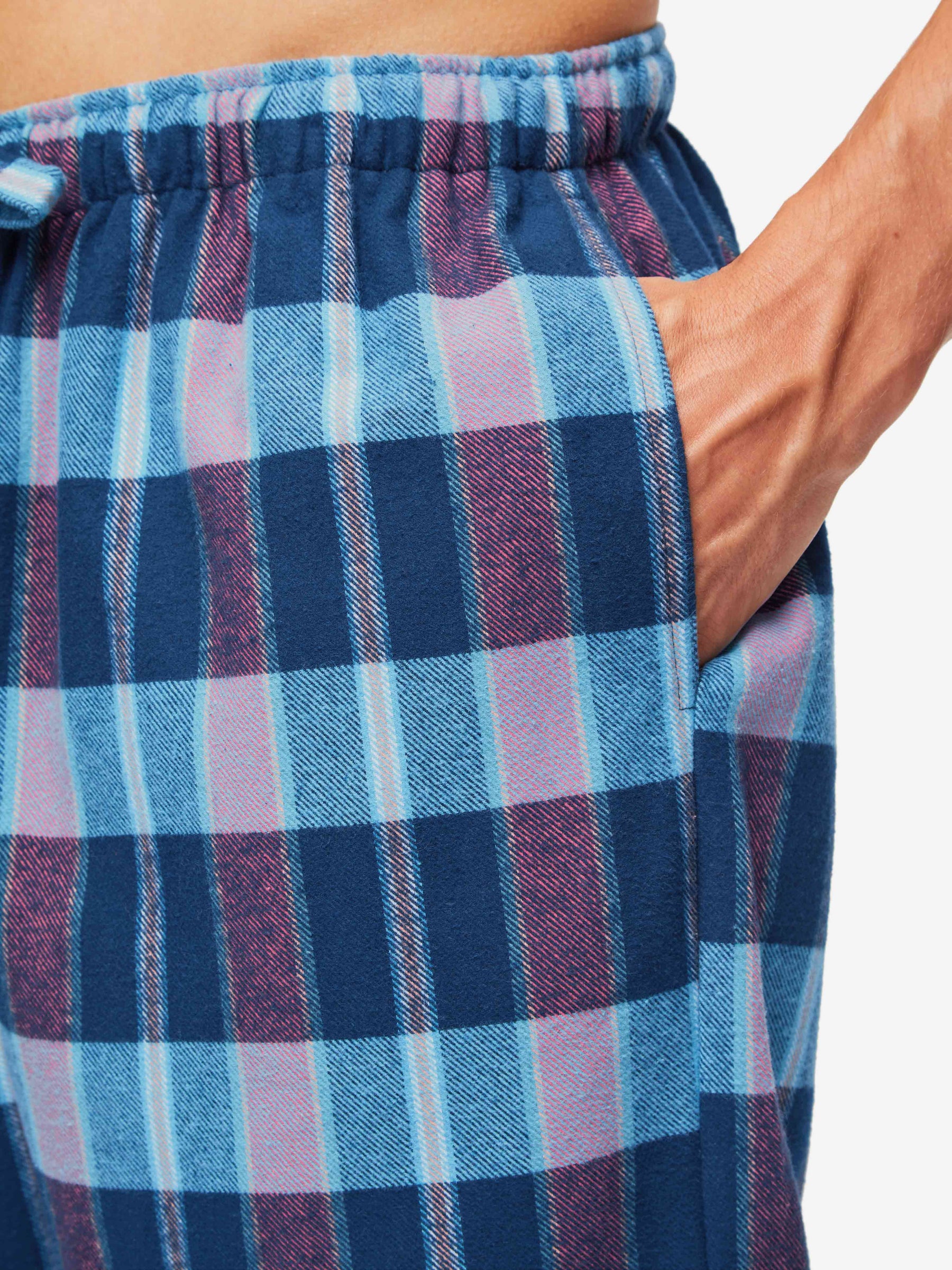 Men's Lounge Trousers Kelburn 29 Brushed Cotton Multi