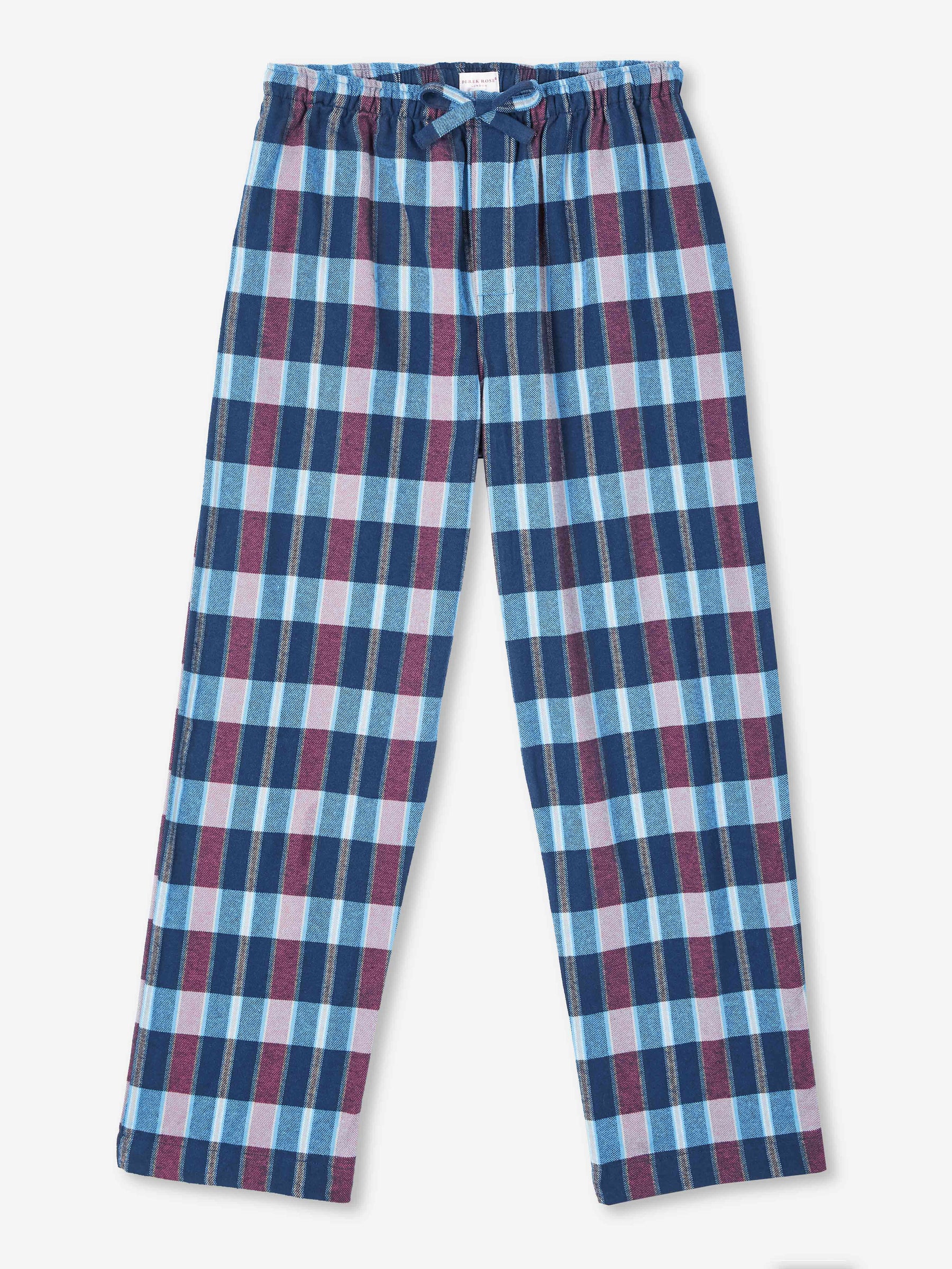 Men's Lounge Trousers Kelburn 29 Brushed Cotton Multi
