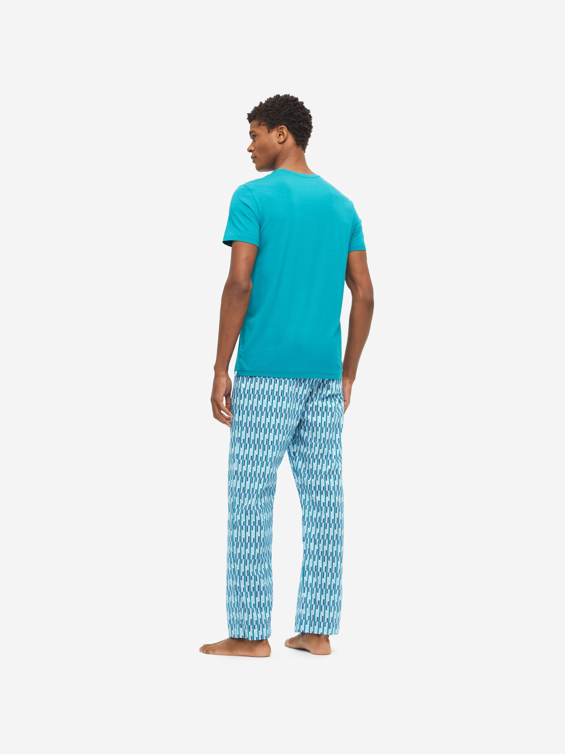 Men's Lounge Trousers Ledbury 53 Cotton Batiste Multi