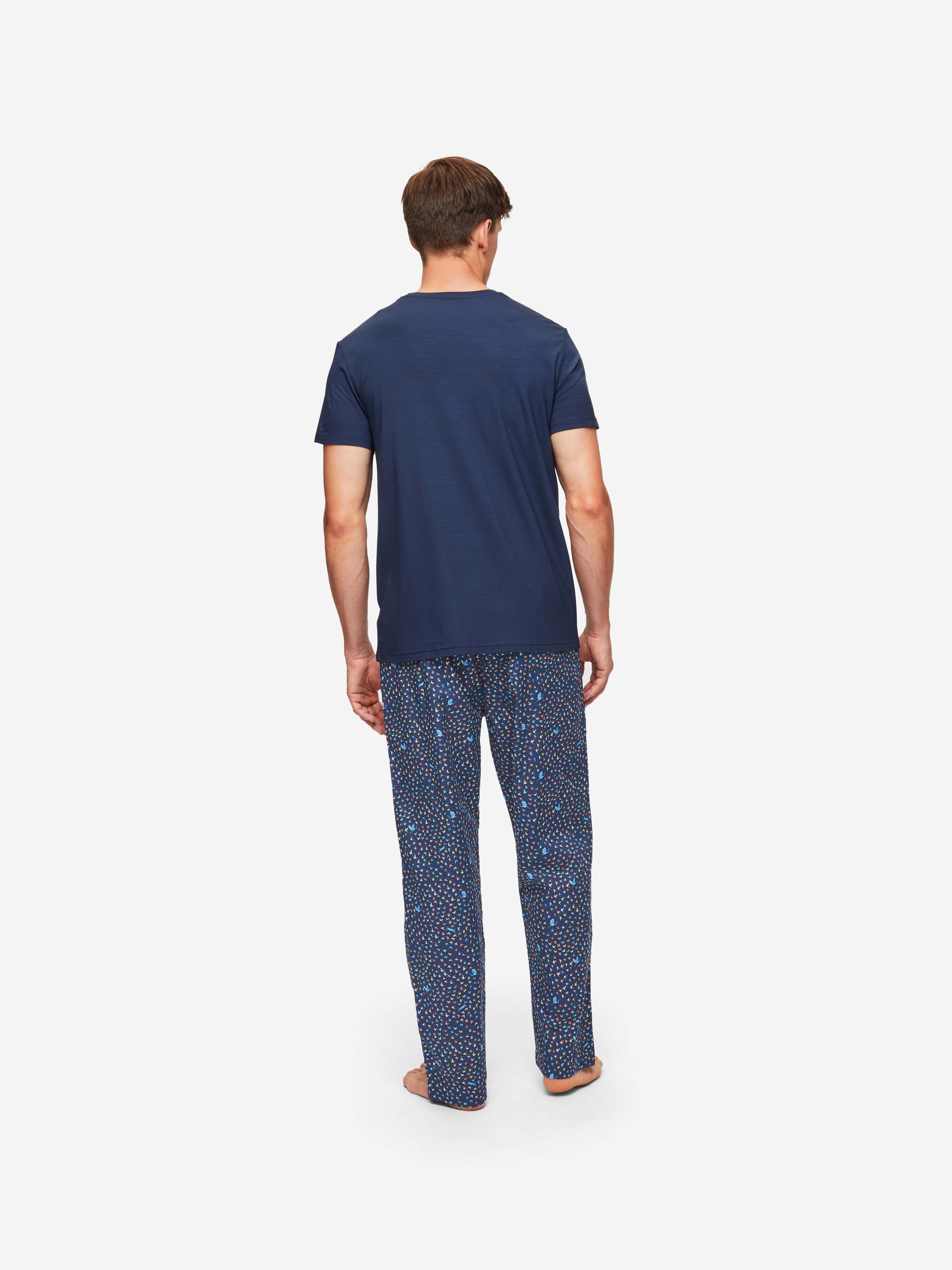 Men's Lounge Trousers Ledbury 58 Cotton Batiste Multi