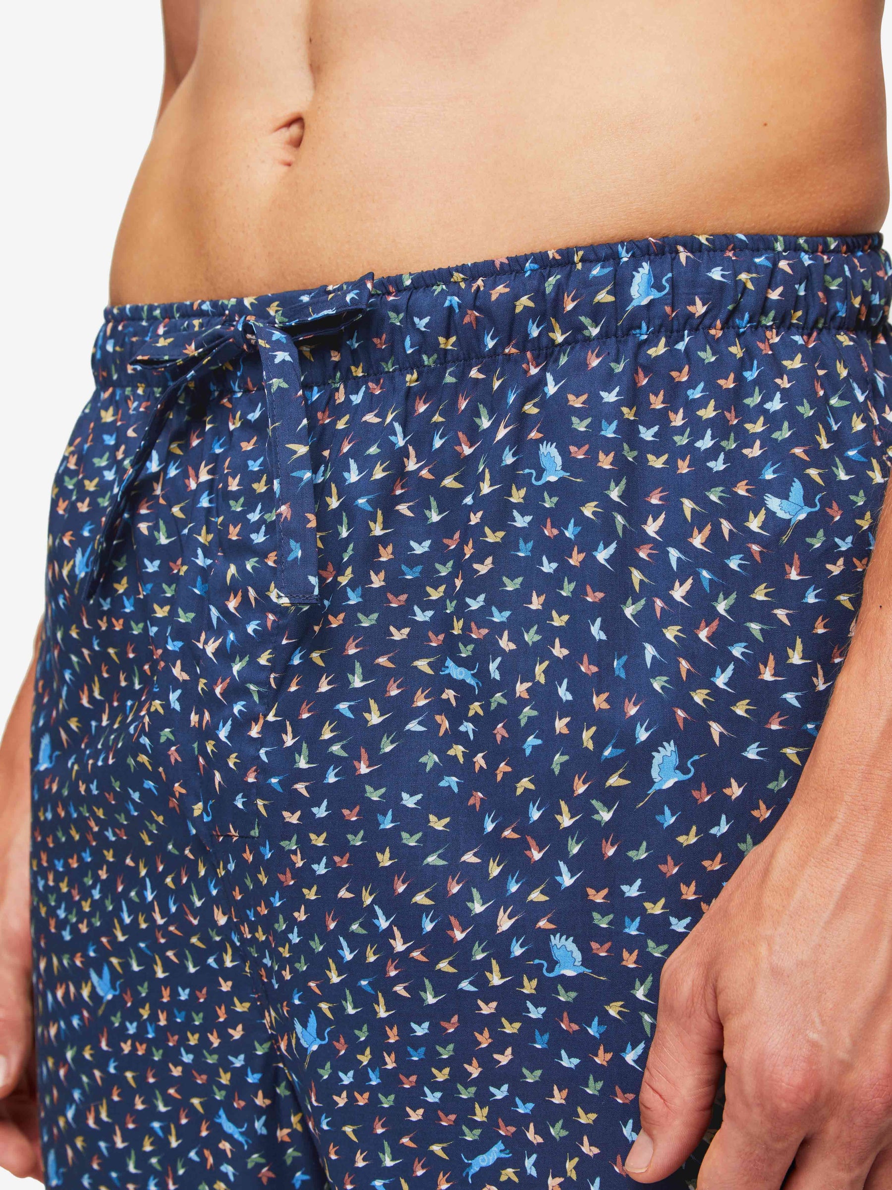 Men's Lounge Trousers Ledbury 58 Cotton Batiste Multi