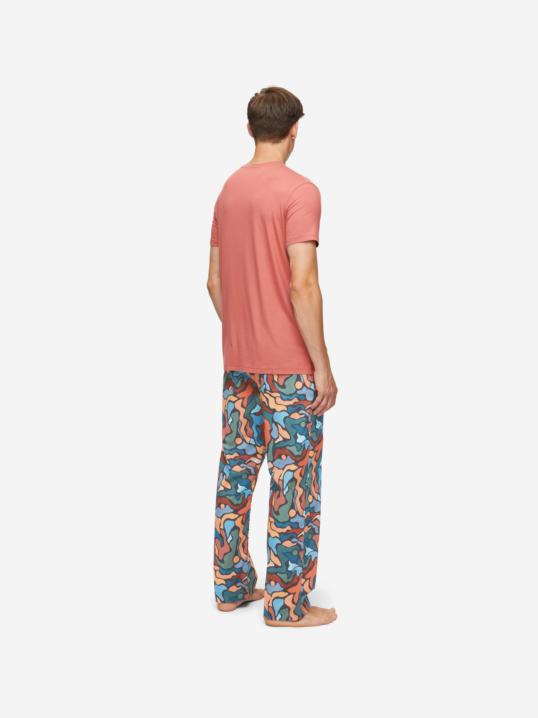Men's Lounge Trousers Ledbury 61 Cotton Batiste Multi