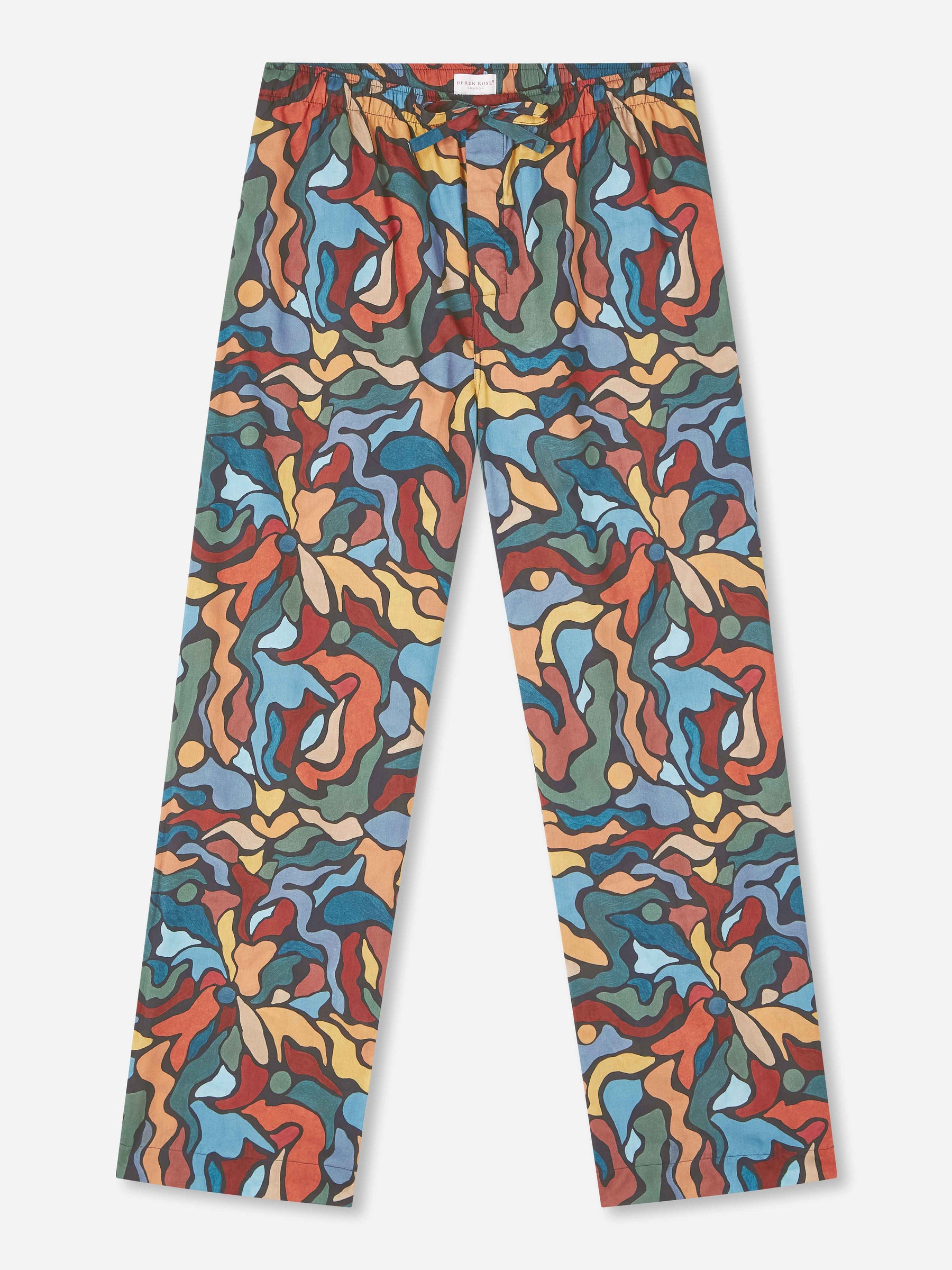 Men's Lounge Trousers Ledbury 61 Cotton Batiste Multi