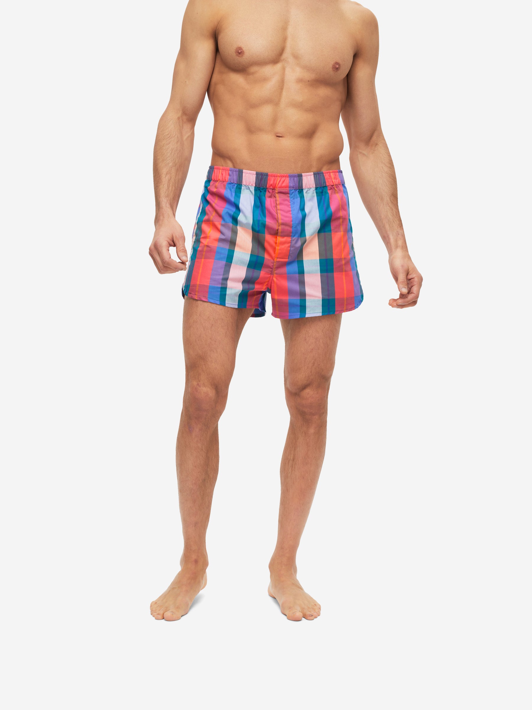 Men's Modern Fit Boxers Barker 33 Cotton Multi