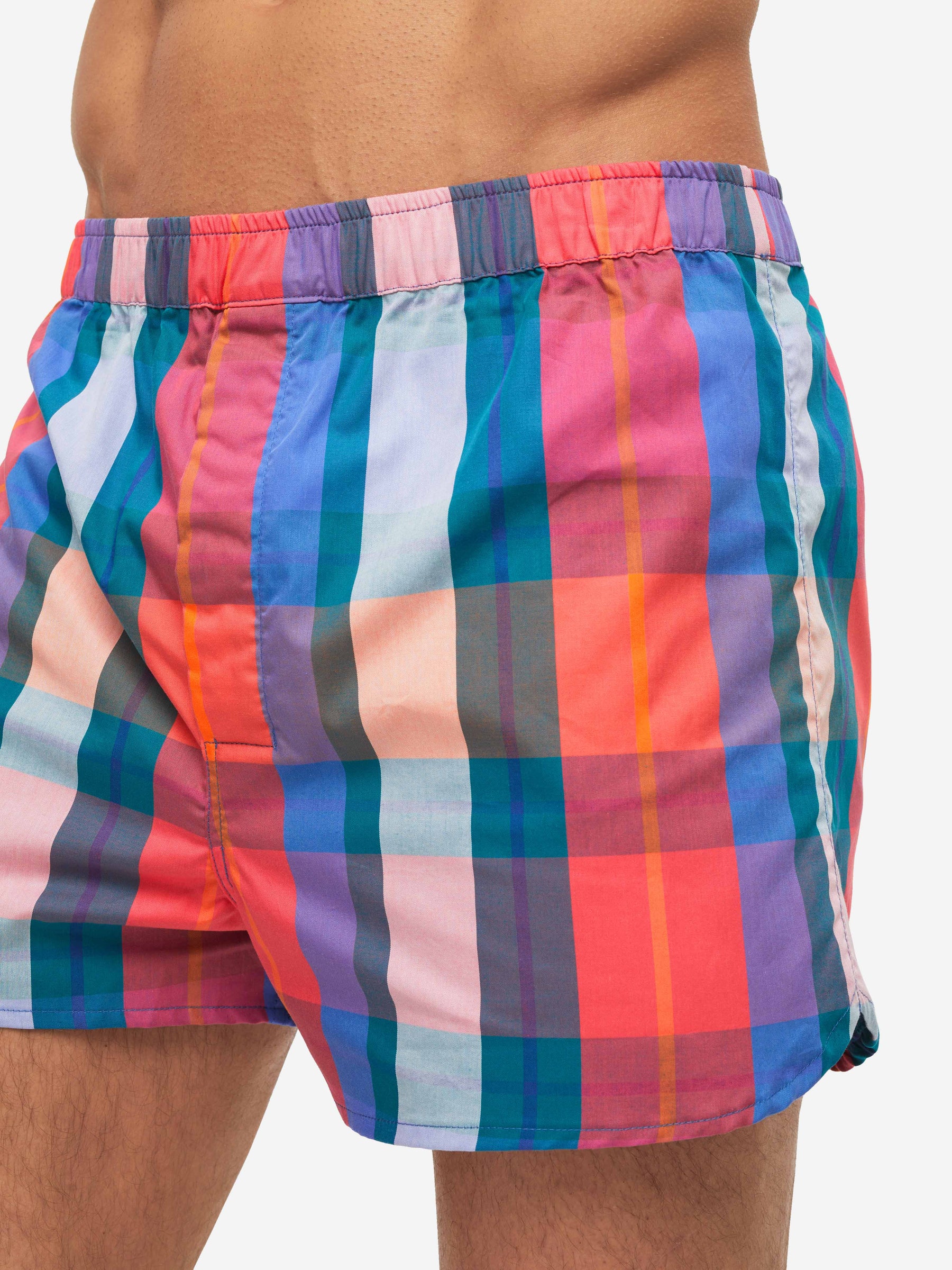 Men's Modern Fit Boxers Barker 33 Cotton Multi