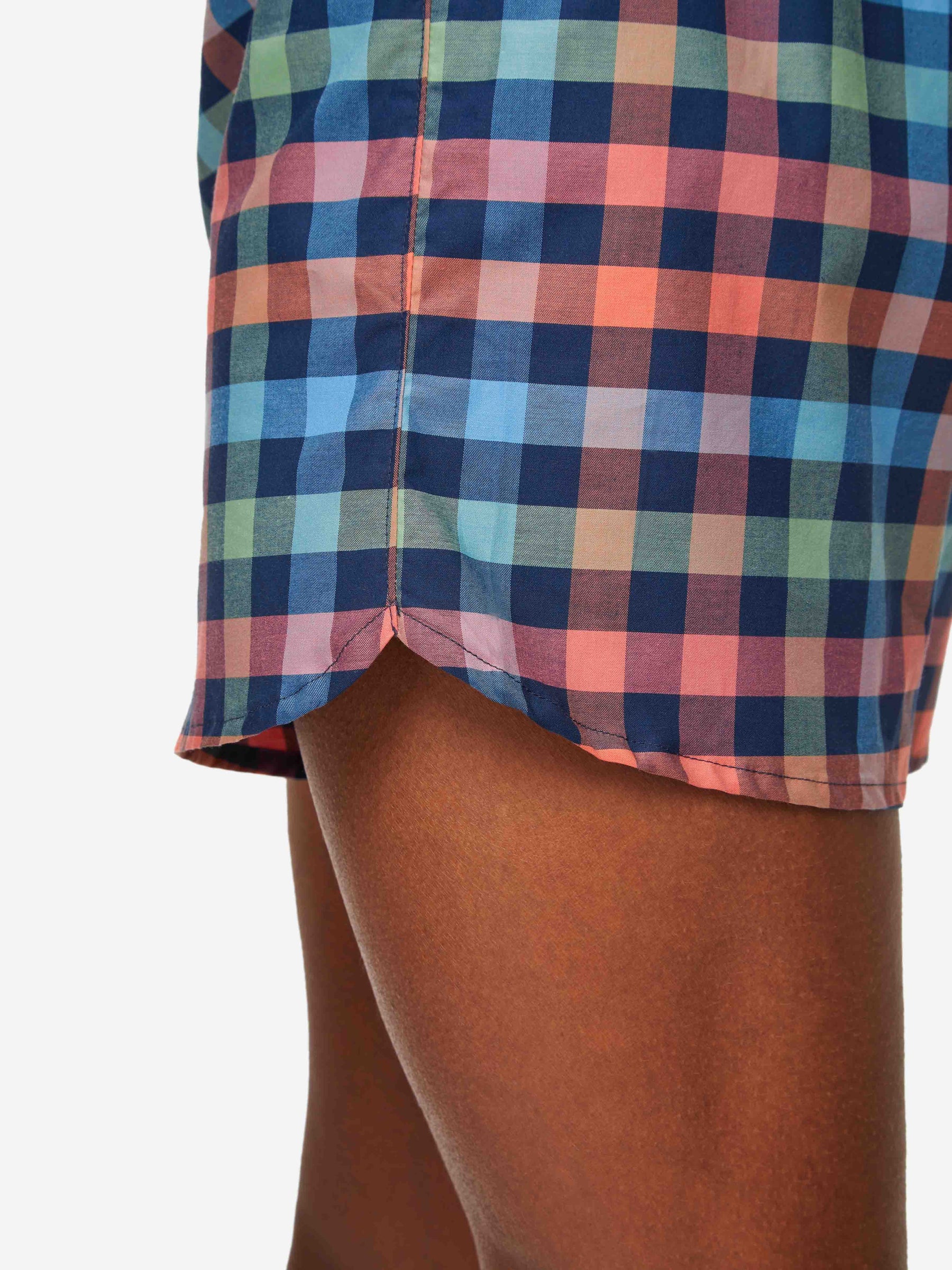 Men's Modern Fit Boxers Barker 34 Cotton Multi