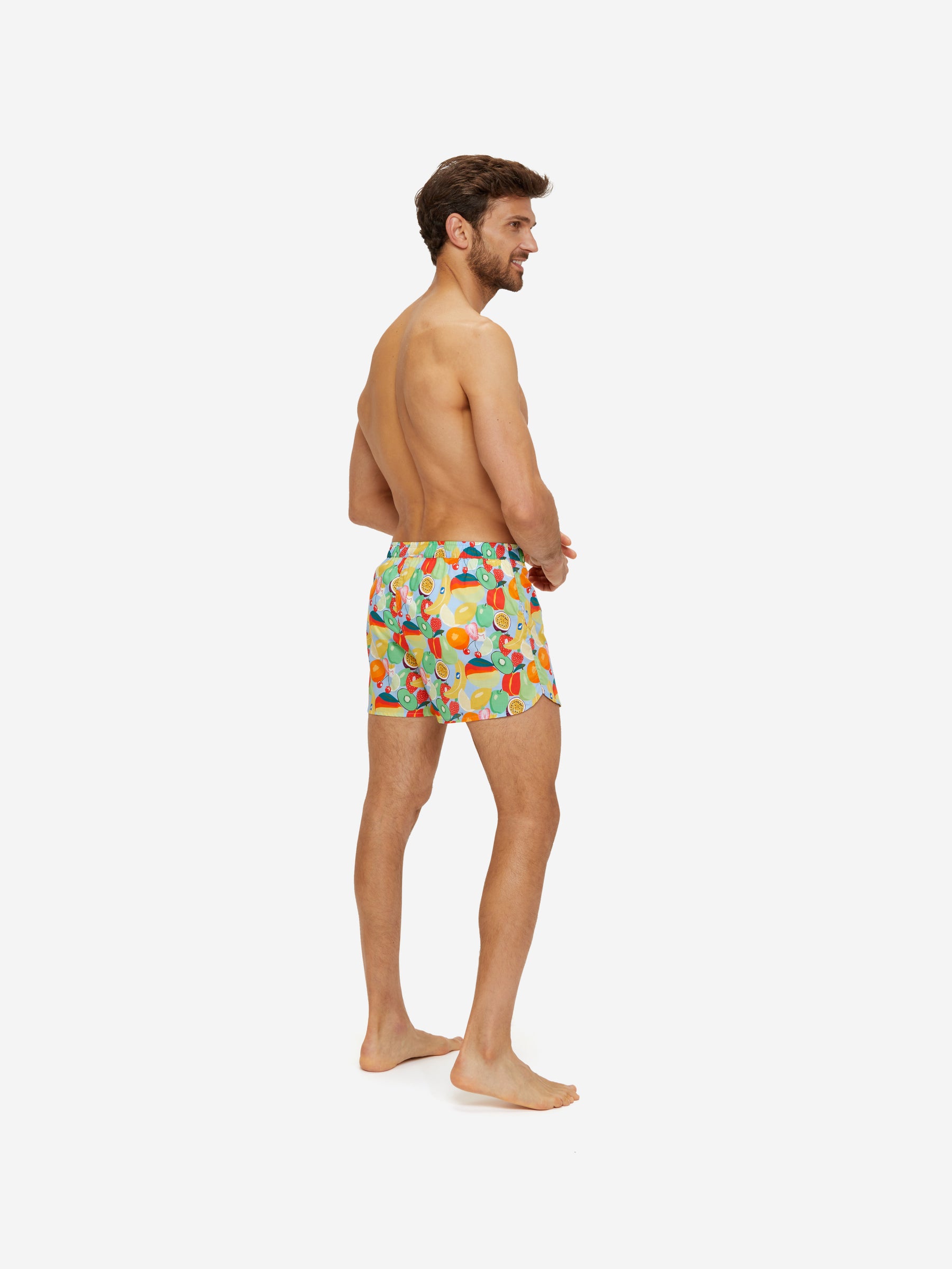 Men's Modern Fit Boxers Ledbury 49 Cotton Batiste Multi