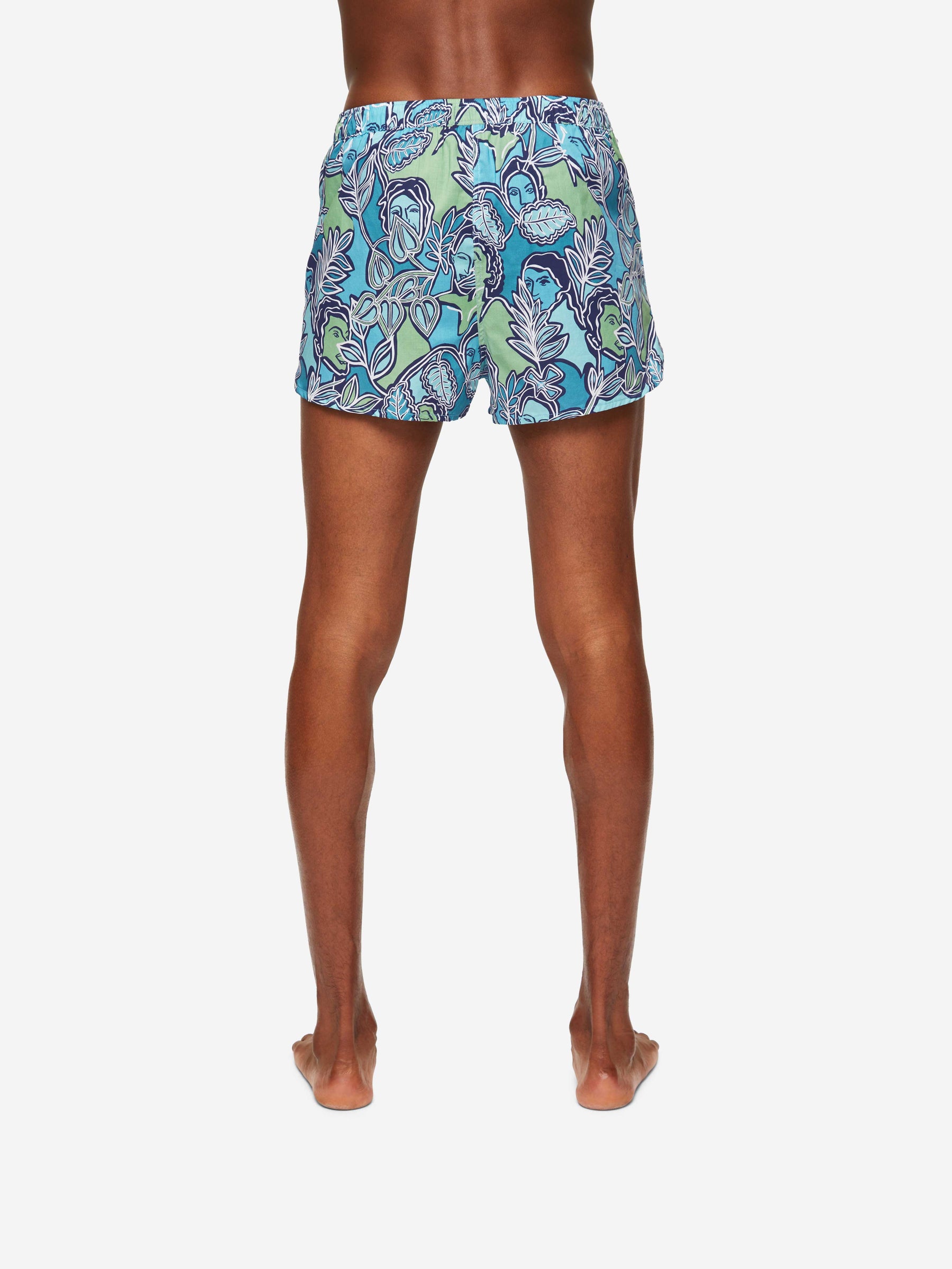 Men's Modern Fit Boxers Ledbury 57 Cotton Batiste Multi
