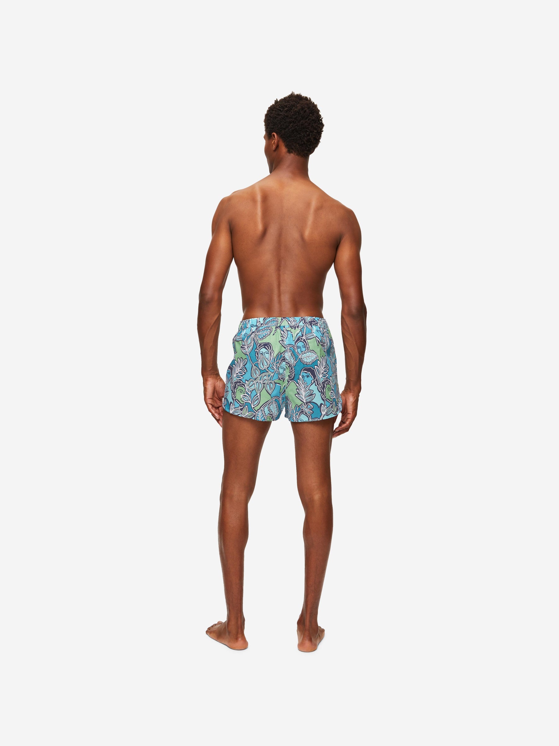 Men's Modern Fit Boxers Ledbury 57 Cotton Batiste Multi