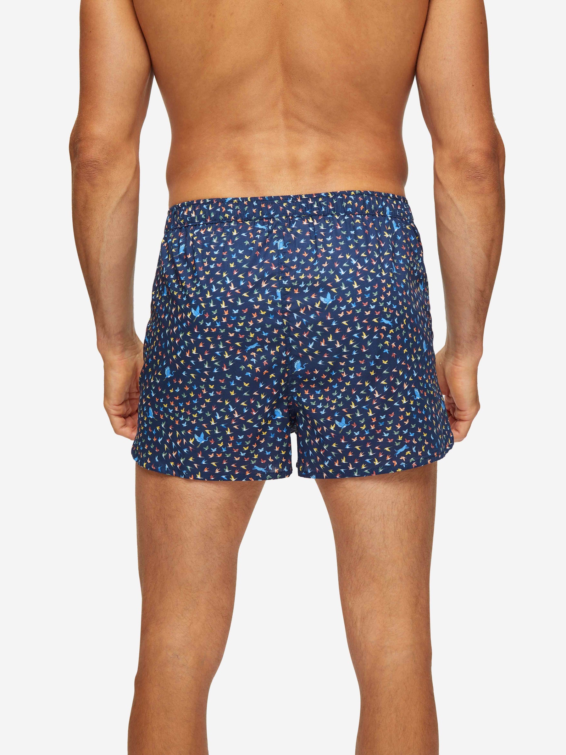 Men's Modern Fit Boxers Ledbury 58 Cotton Batiste Multi