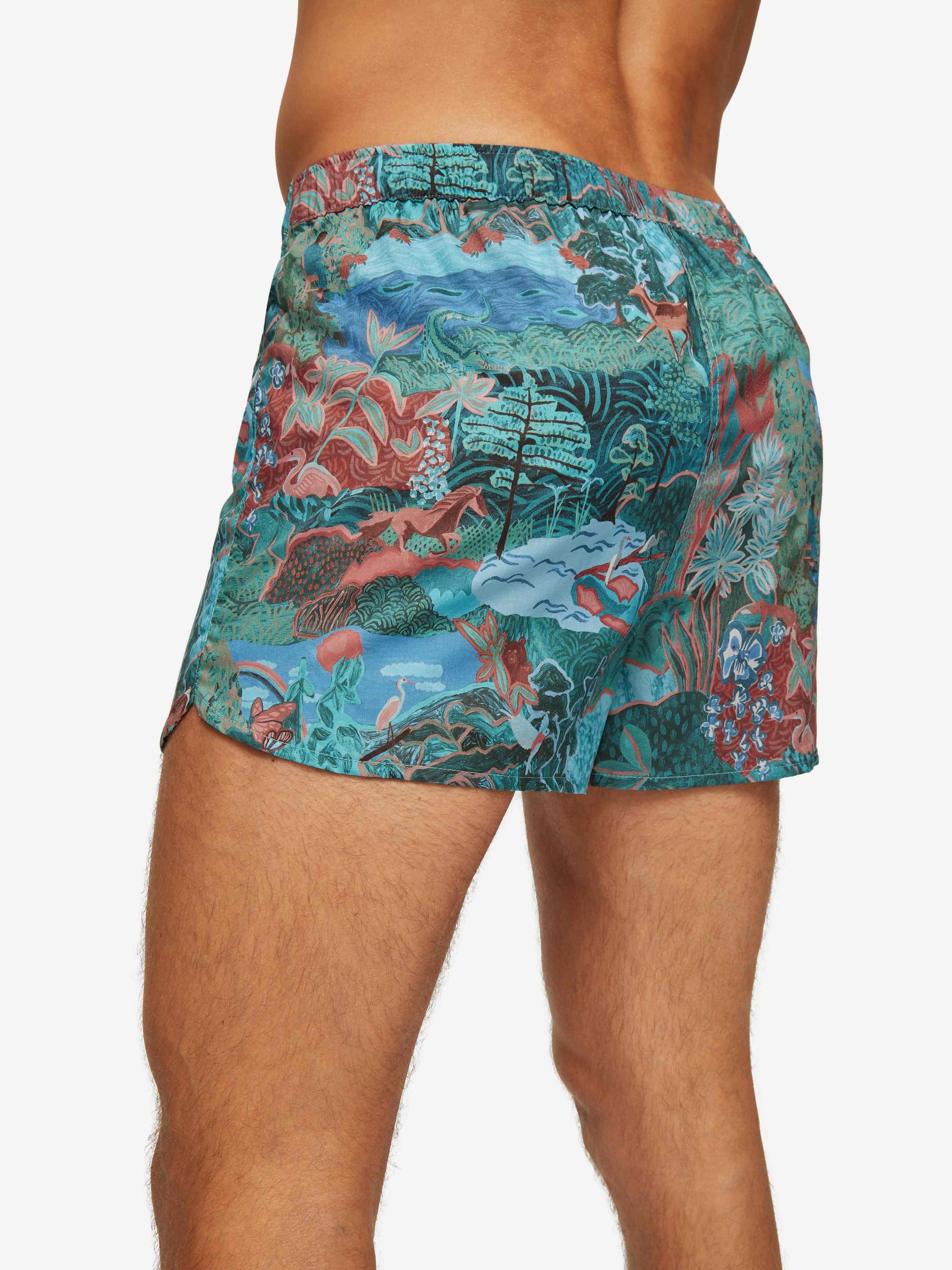 Men's Modern Fit Boxers Ledbury 59 Cotton Batiste Multi