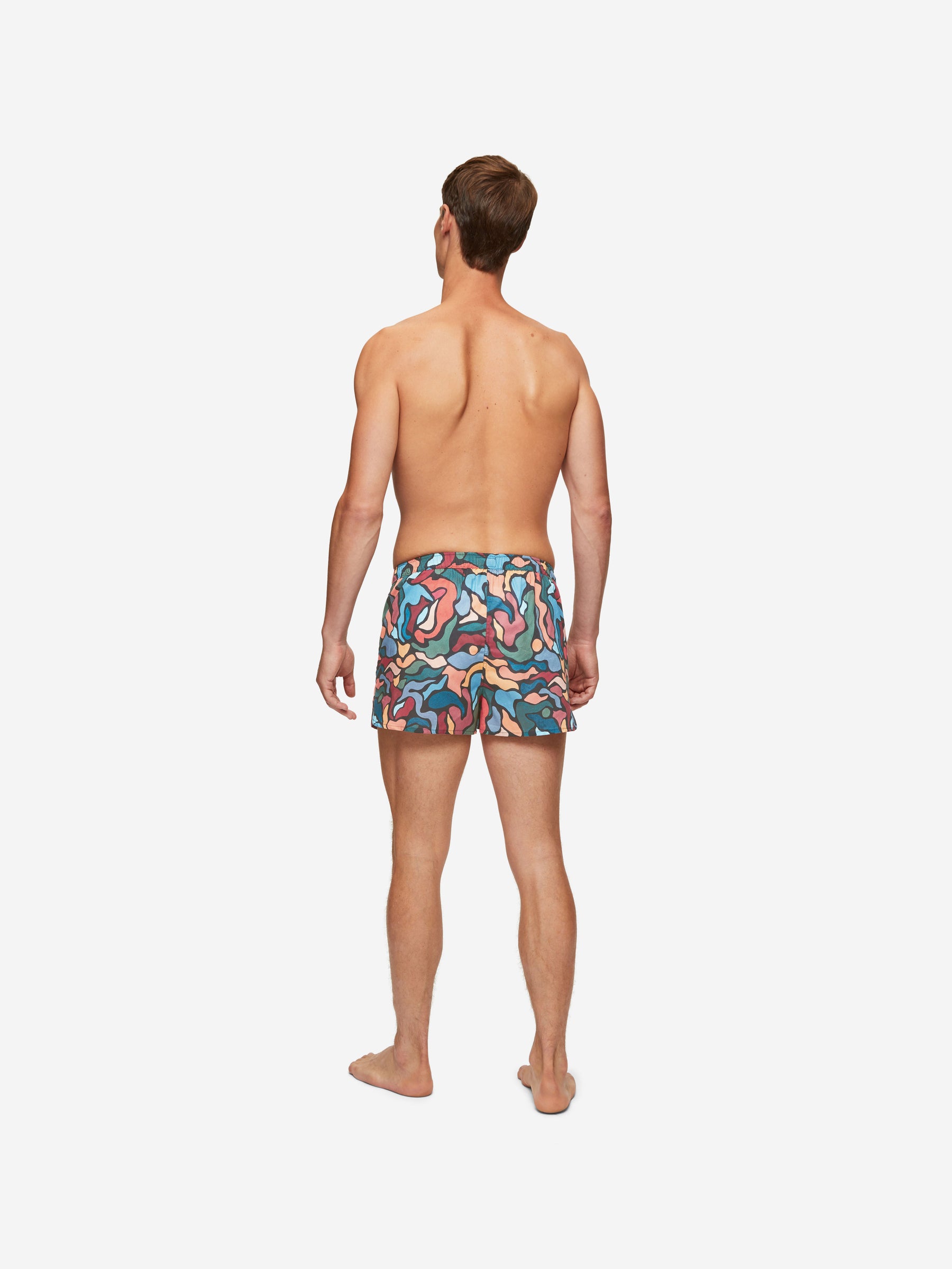 Men's Modern Fit Boxers Ledbury 61 Cotton Batiste Multi