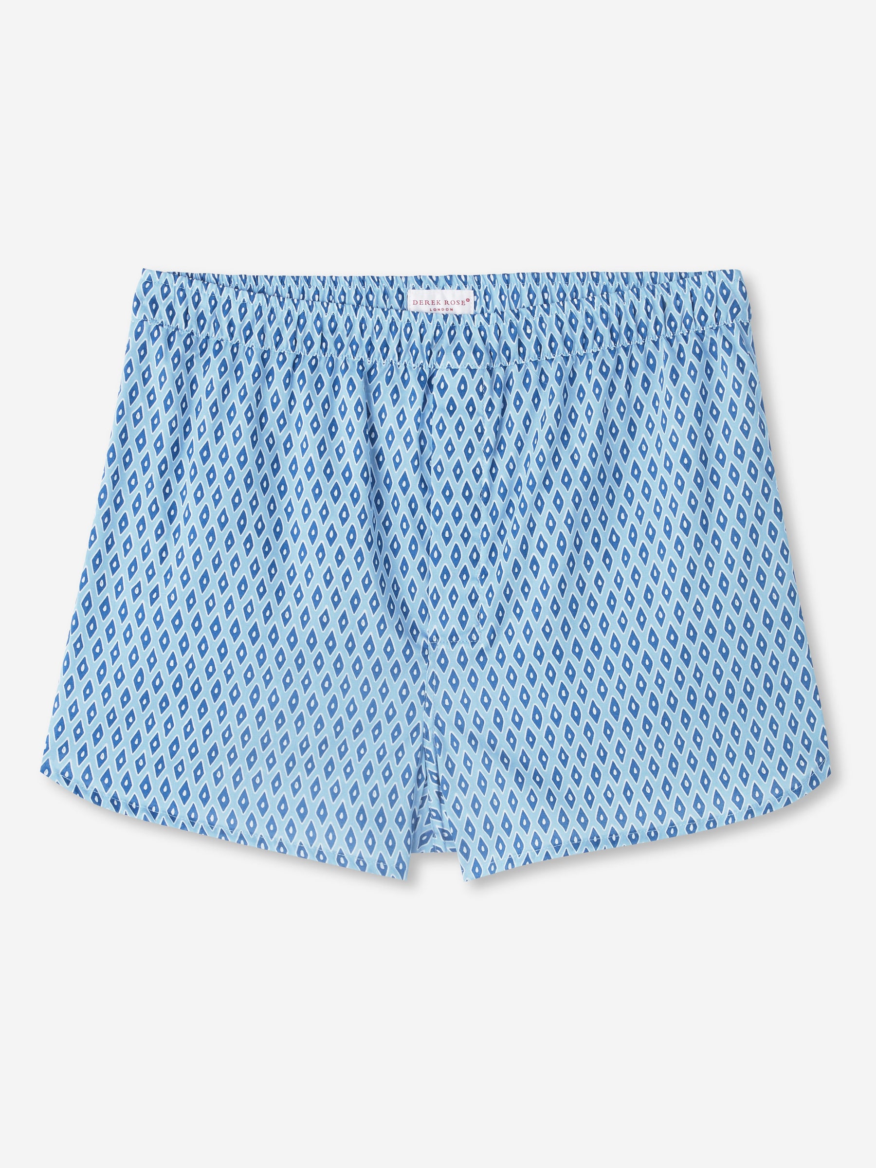 Men's Modern Fit Boxers Nelson 87 Cotton Batiste Blue