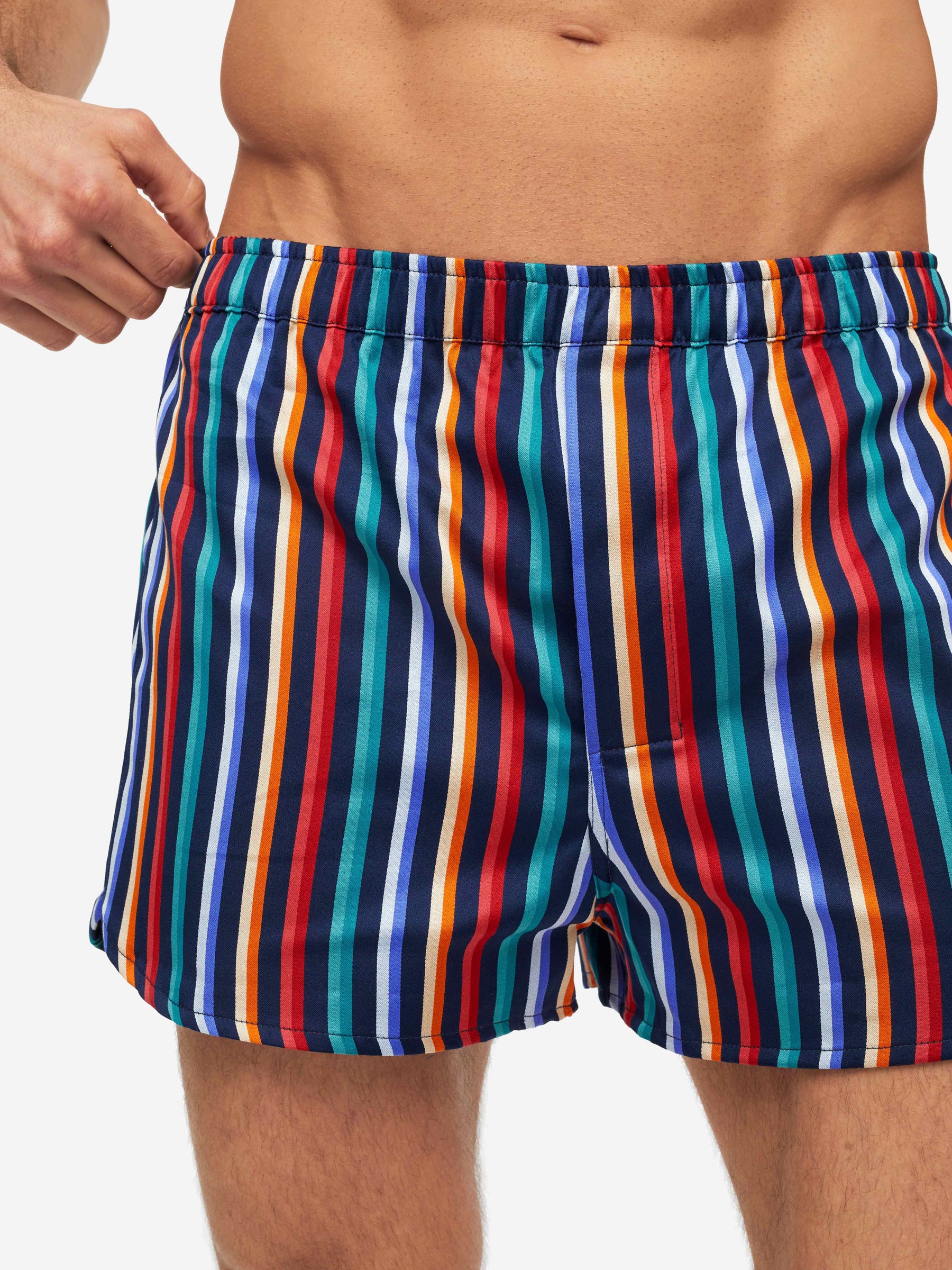 Men's Modern Fit Boxers Wellington 54 Cotton Multi