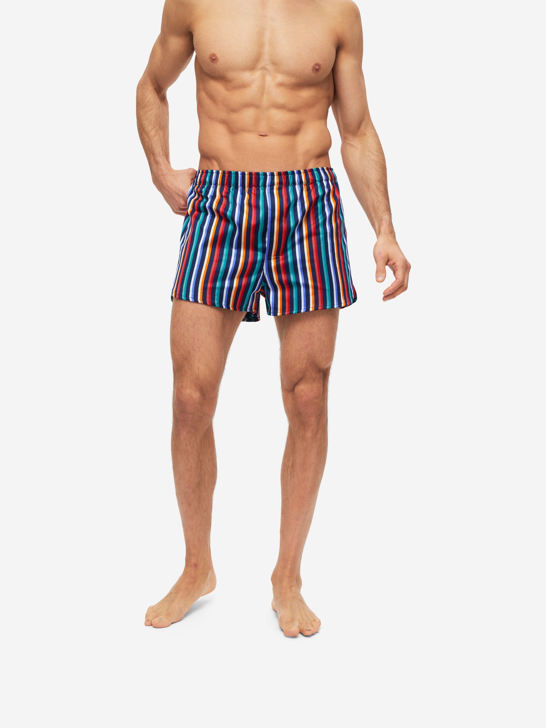 Men's Modern Fit Boxers Wellington 54 Cotton Multi
