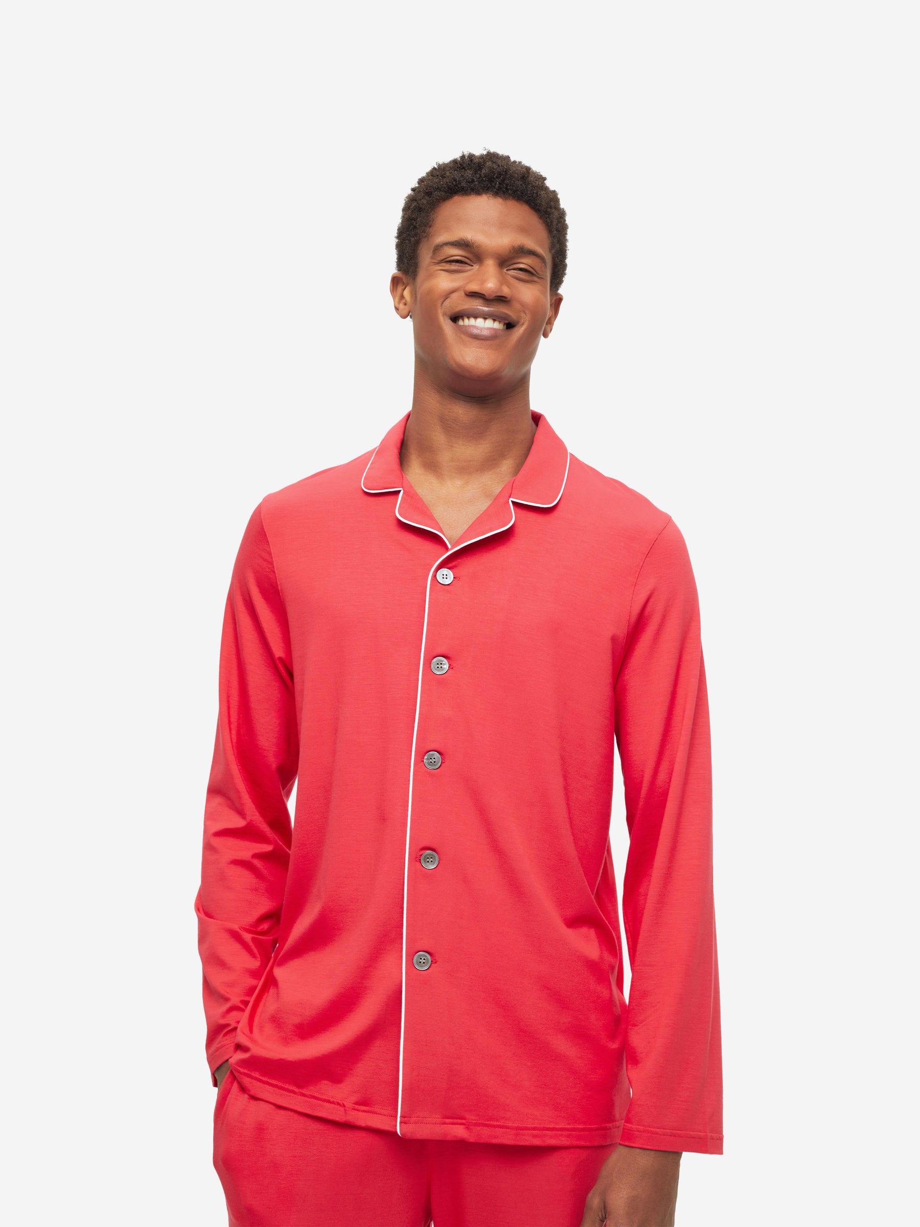 Men's Pyjamas Basel Micro Modal Stretch London Red