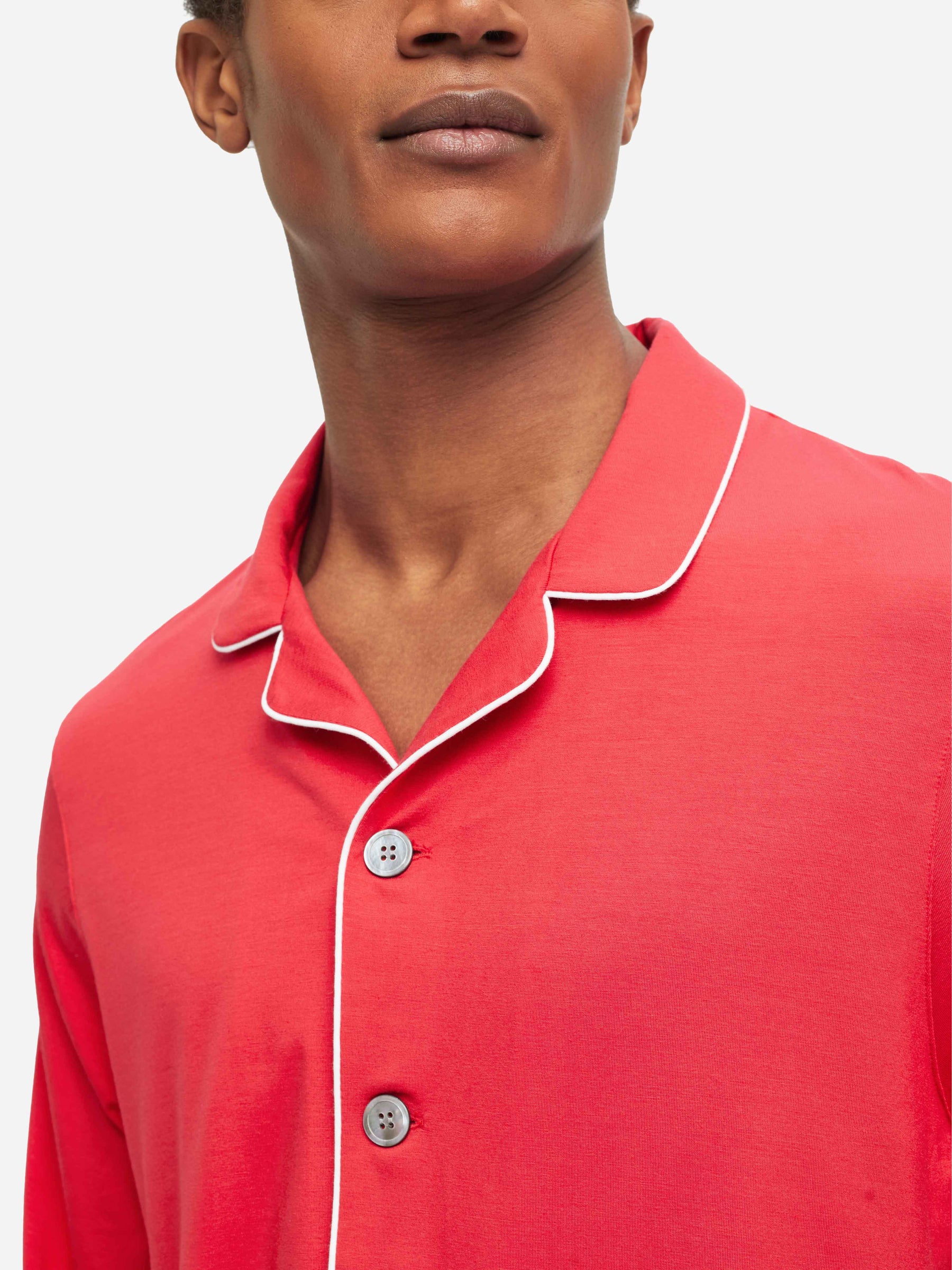 Men's Pyjamas Basel Micro Modal Stretch London Red