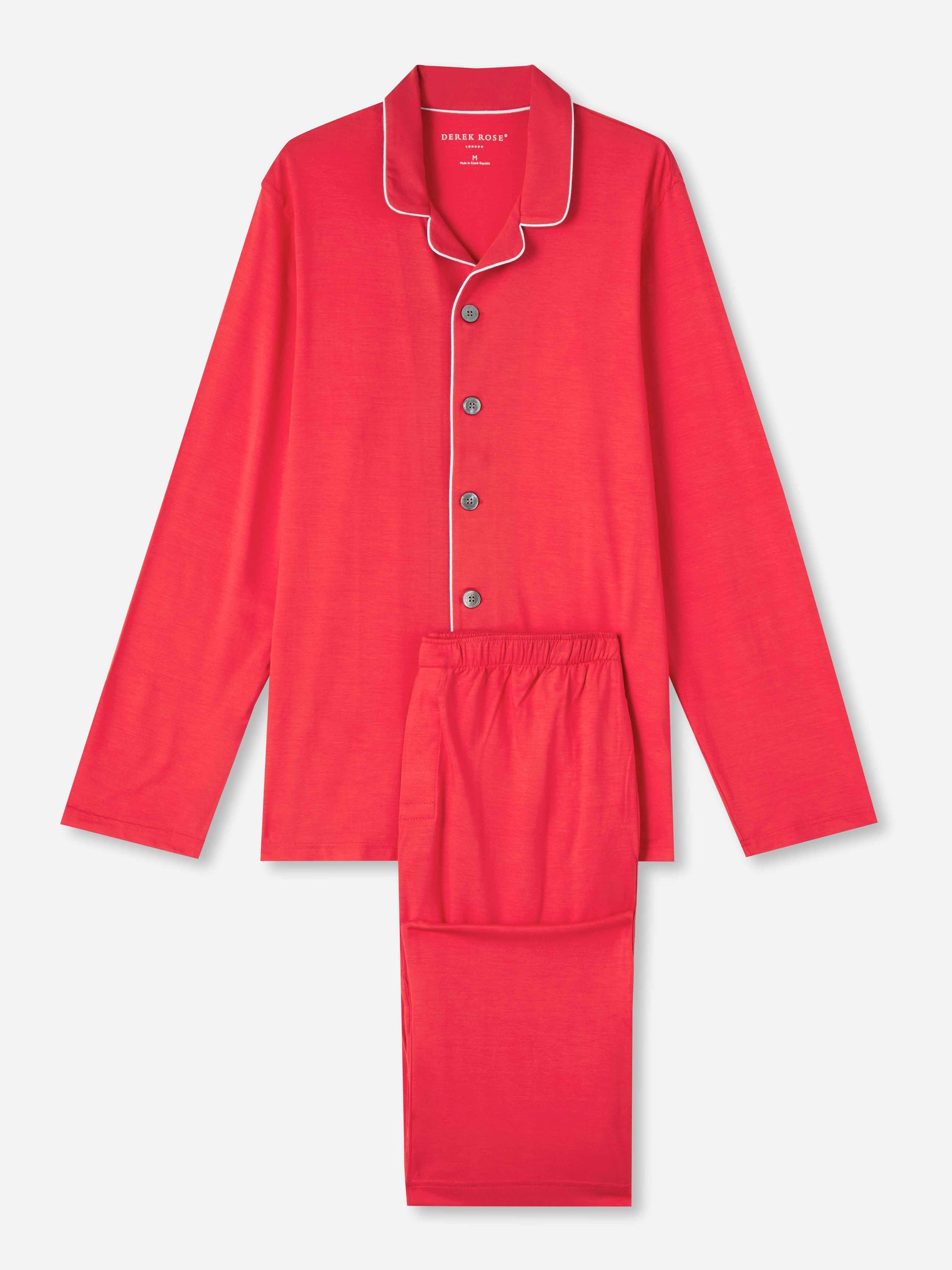 Men's Pyjamas Basel Micro Modal Stretch London Red
