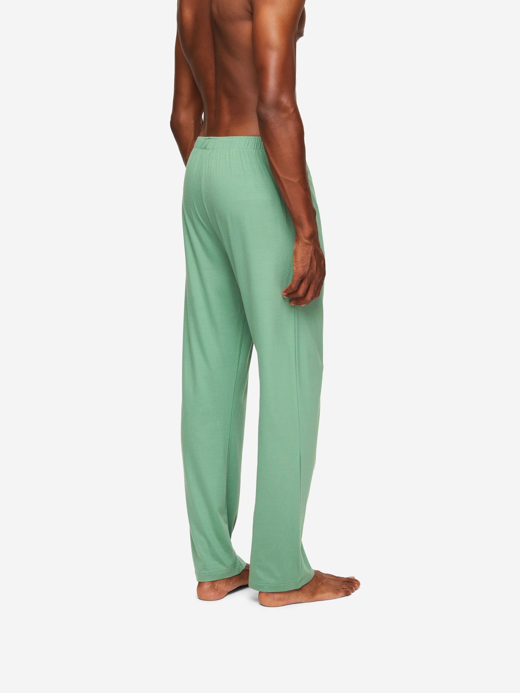 Men's Pyjamas Basel Micro Modal Stretch Sage Green