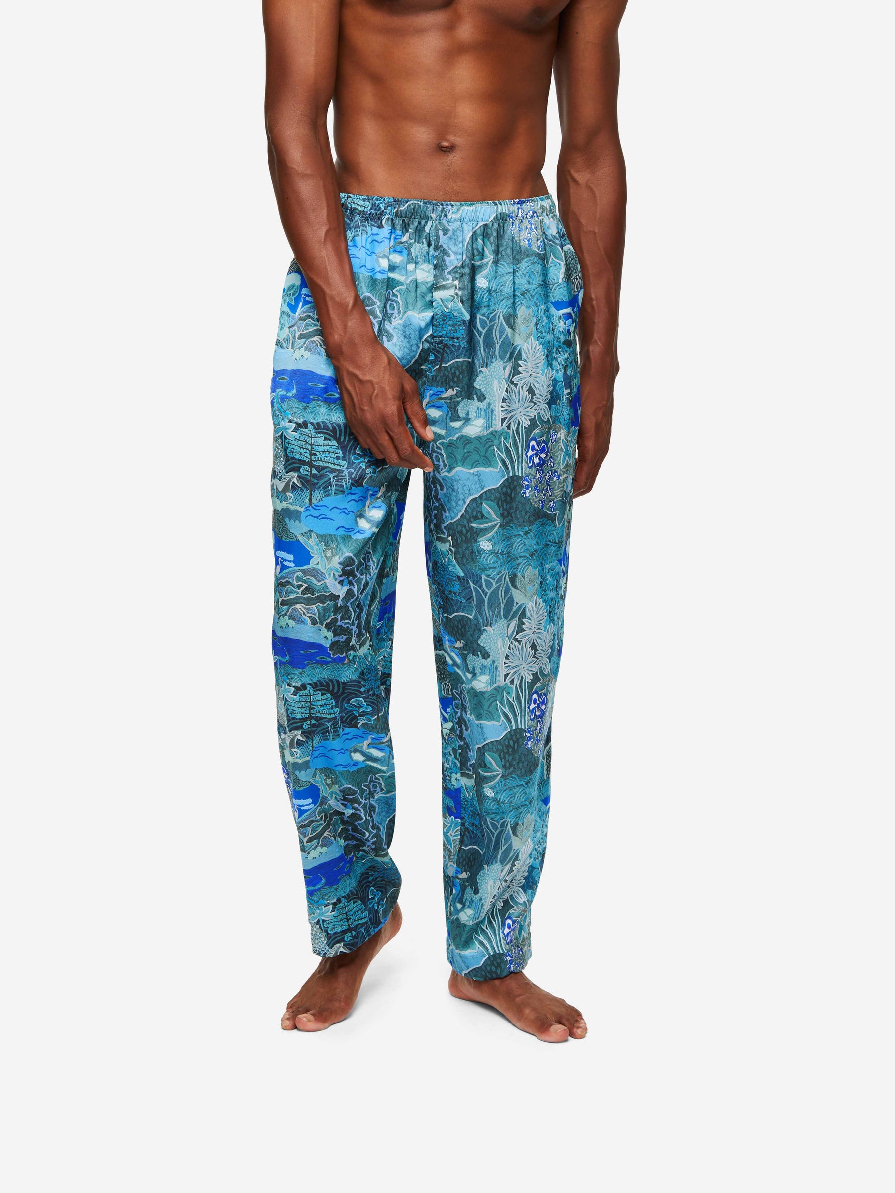 Men's Pyjamas Brindisi 86 Silk Satin Multi