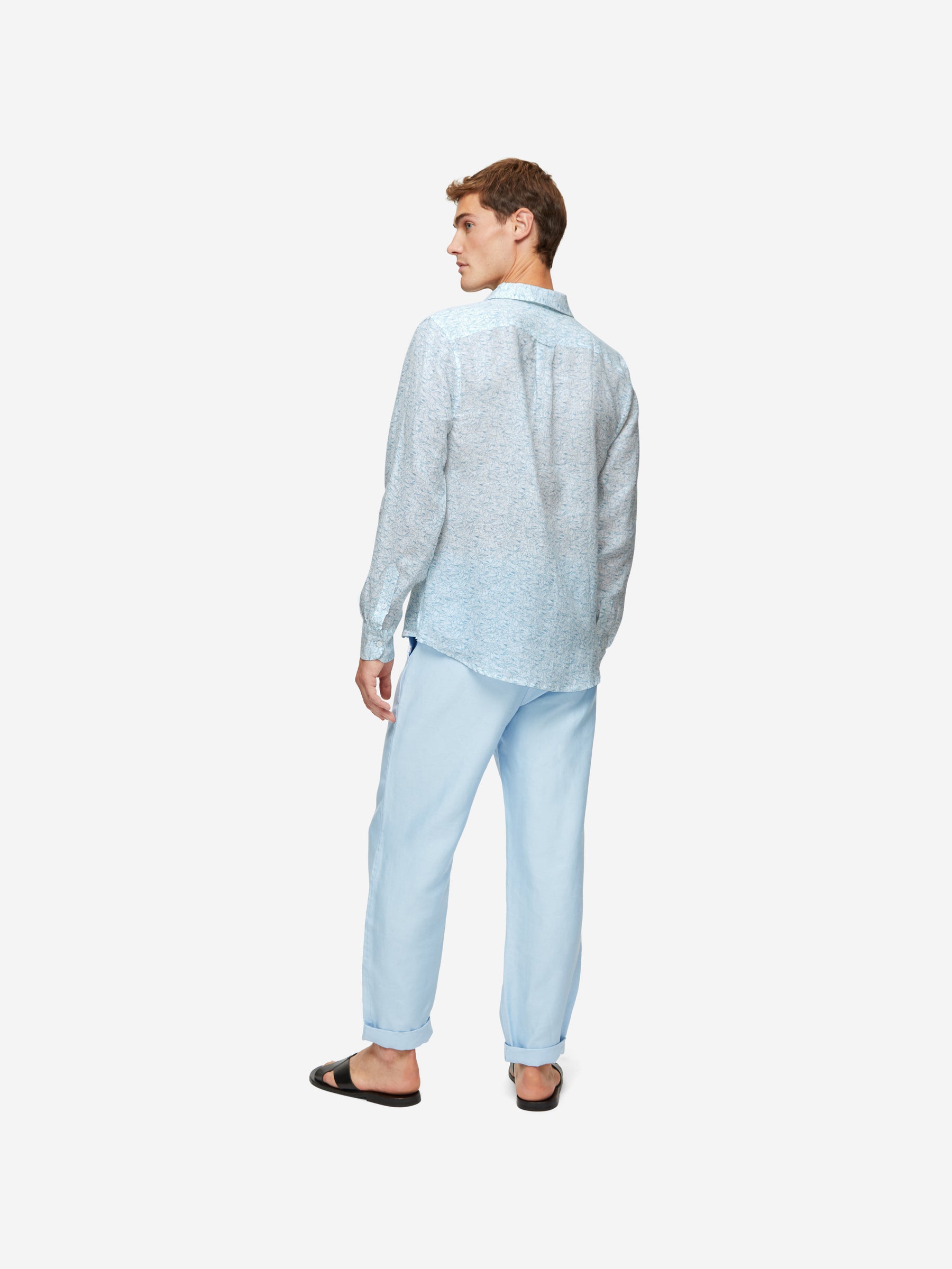 Men's Shirt Milan 20 Linen White