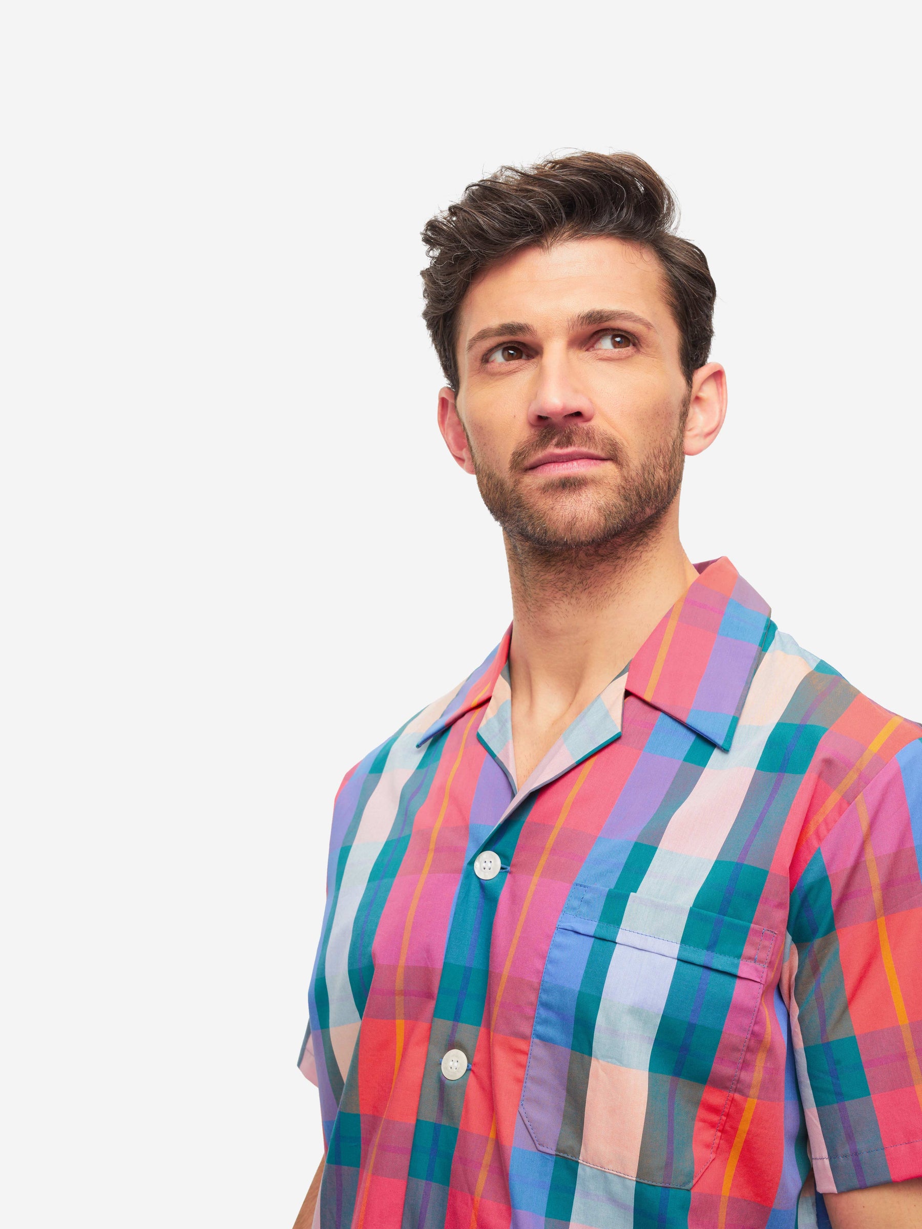 Men's Short Pyjamas Barker 33 Cotton Multi