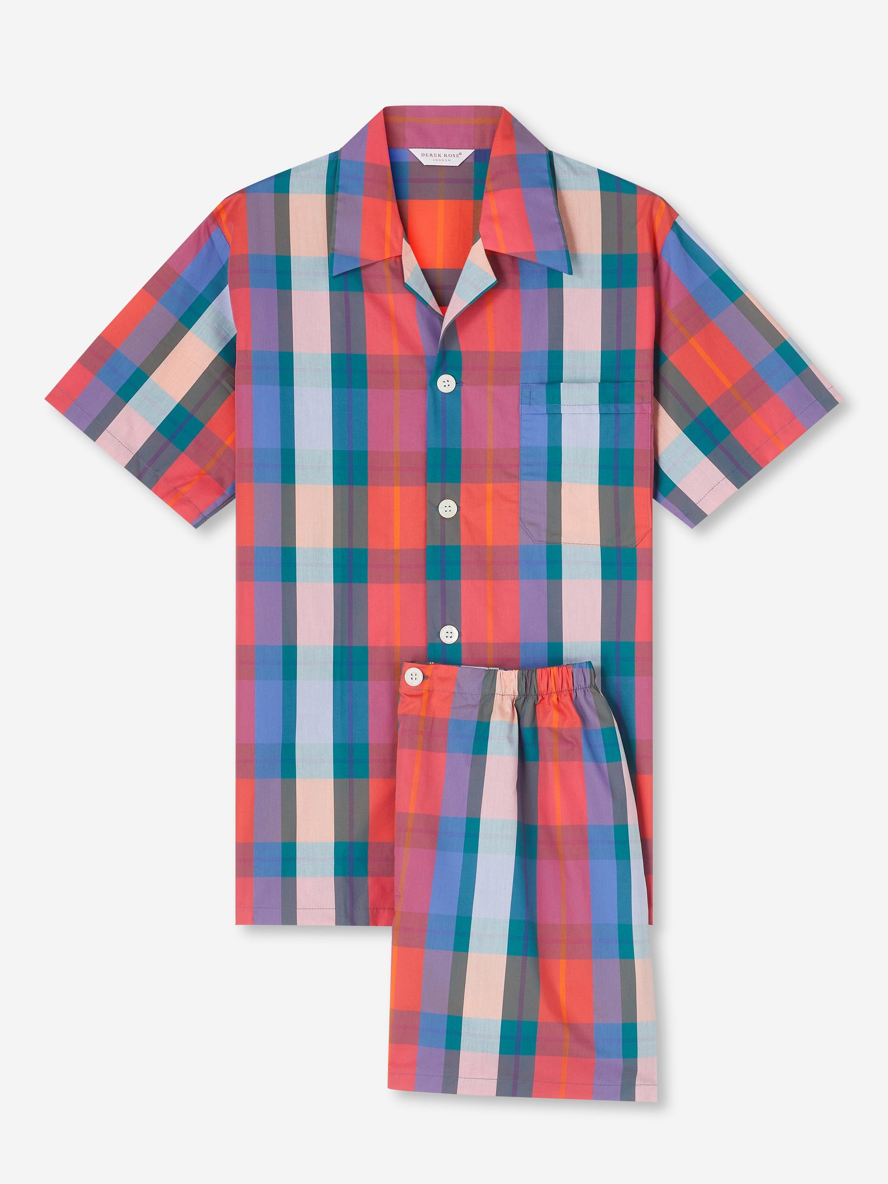 Men's Short Pyjamas Barker 33 Cotton Multi