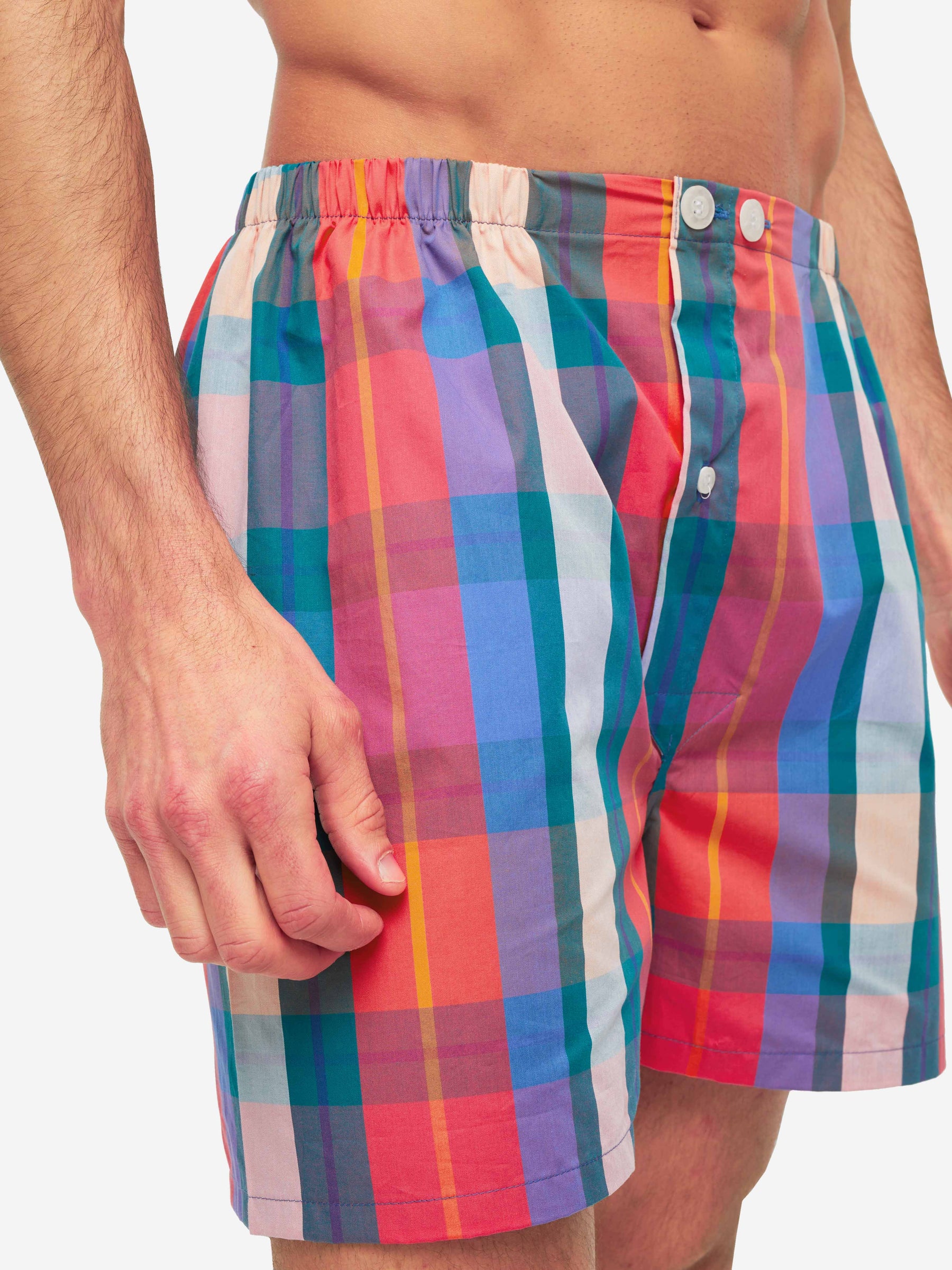Men's Short Pyjamas Barker 33 Cotton Multi