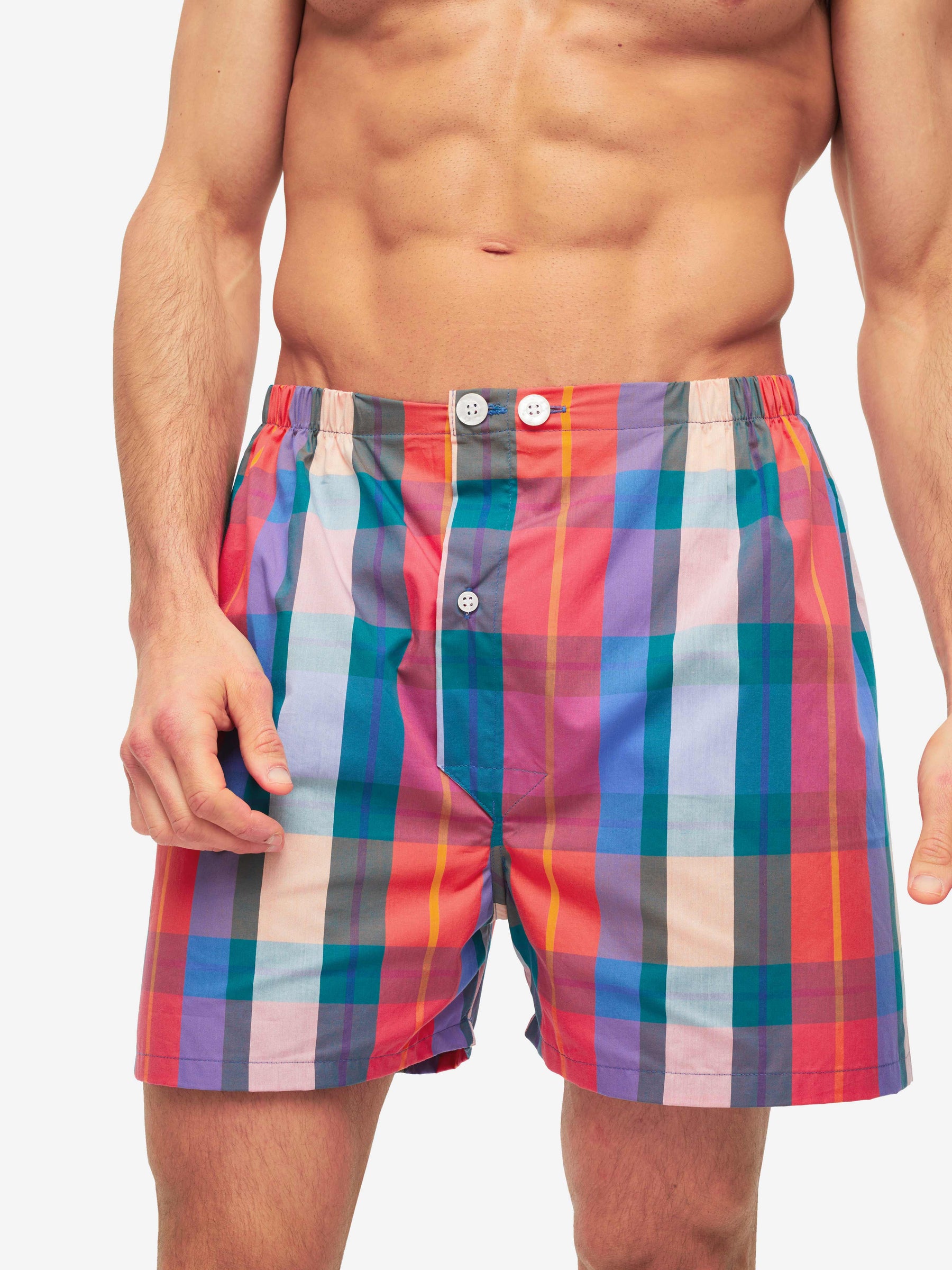 Men's Short Pyjamas Barker 33 Cotton Multi