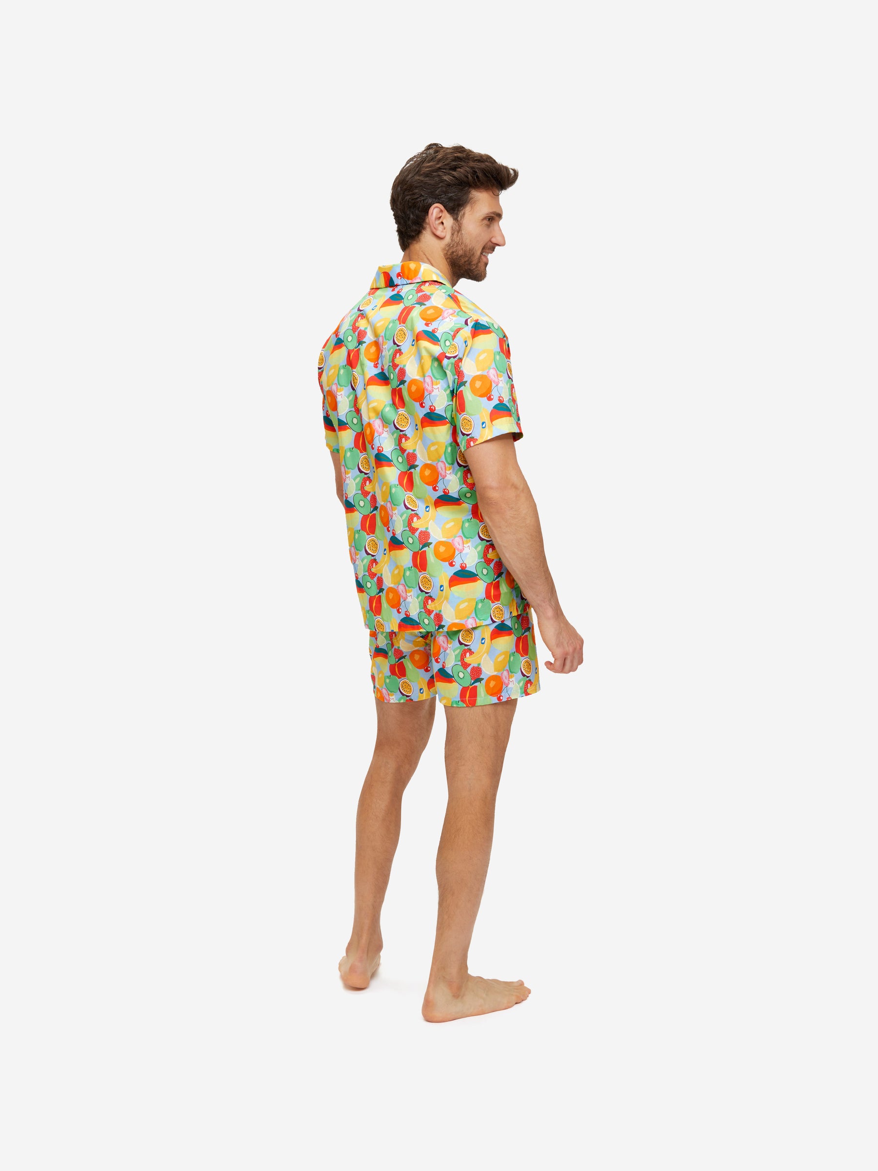 Men's Short Pyjamas Ledbury 49 Cotton Batiste Multi
