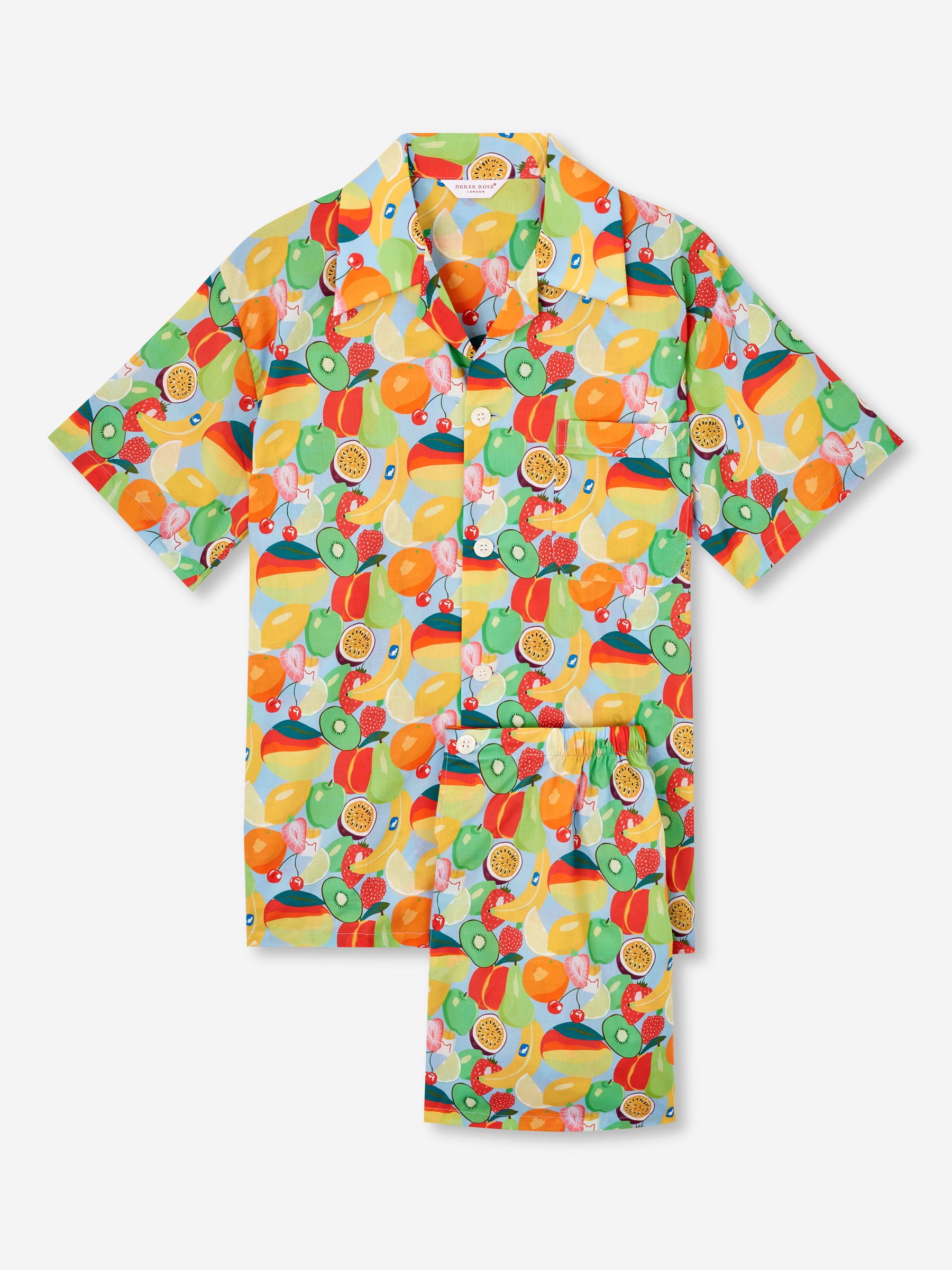 Men's Short Pyjamas Ledbury 49 Cotton Batiste Multi