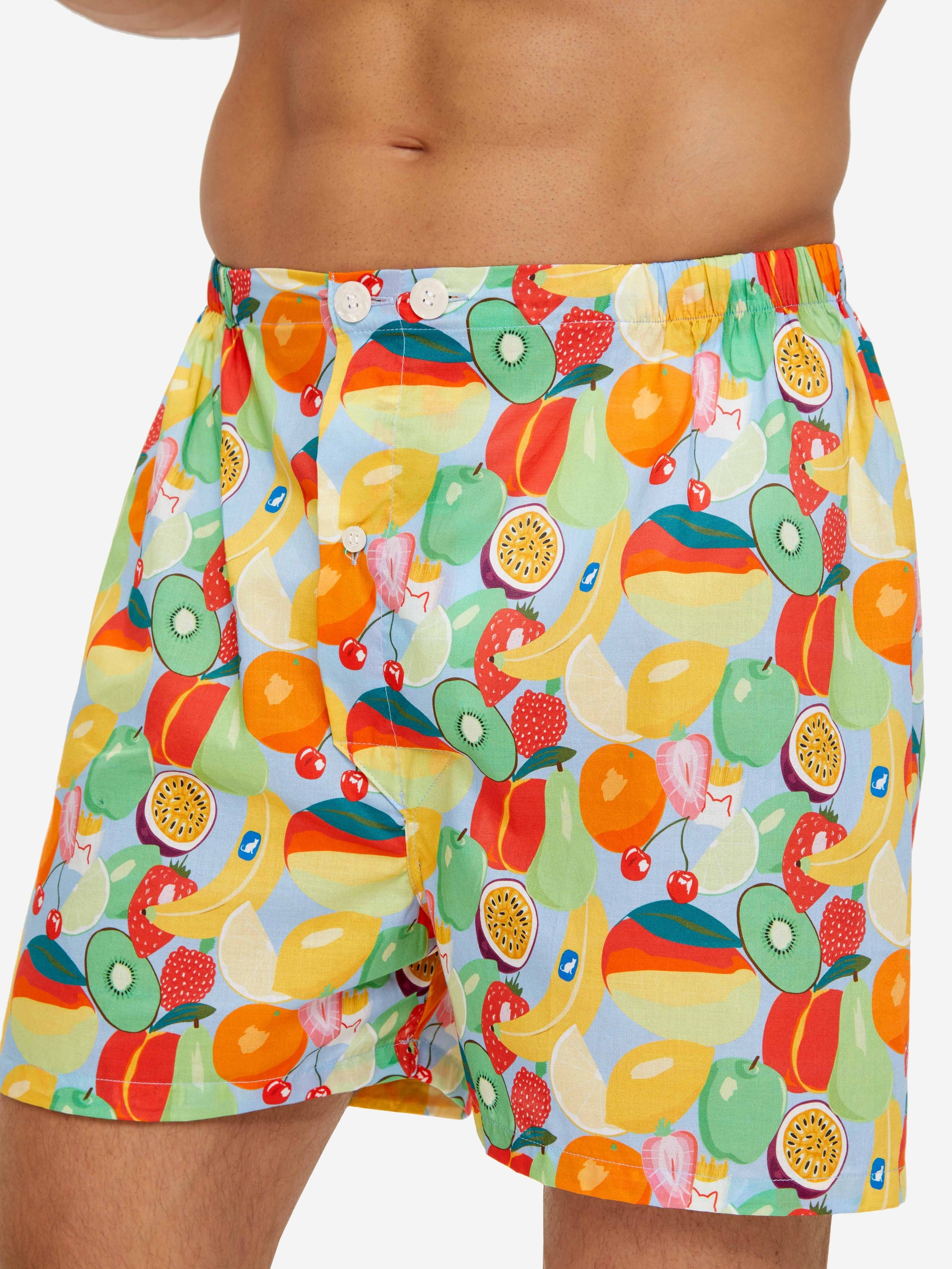 Men's Short Pyjamas Ledbury 49 Cotton Batiste Multi