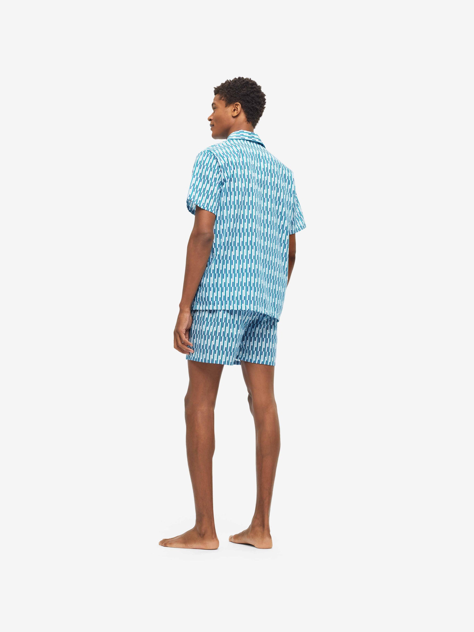 Men's Short Pyjamas Ledbury 53 Cotton Batiste Multi
