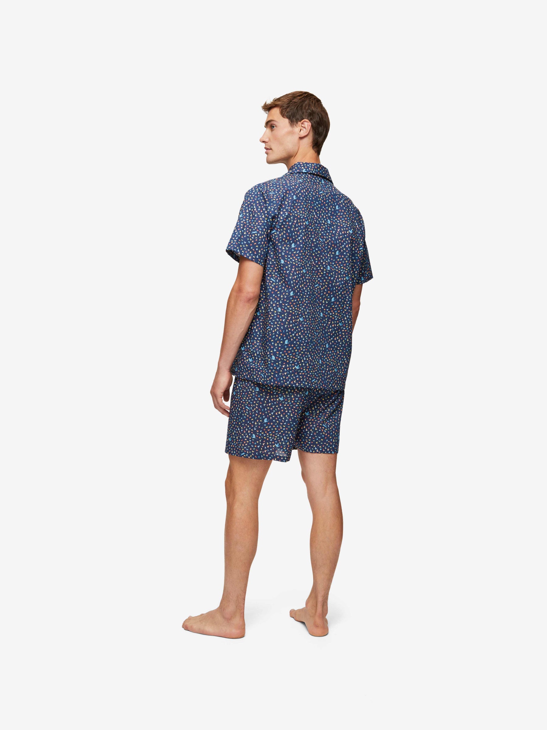 Men's Short Pyjamas Ledbury 58 Cotton Batiste Multi