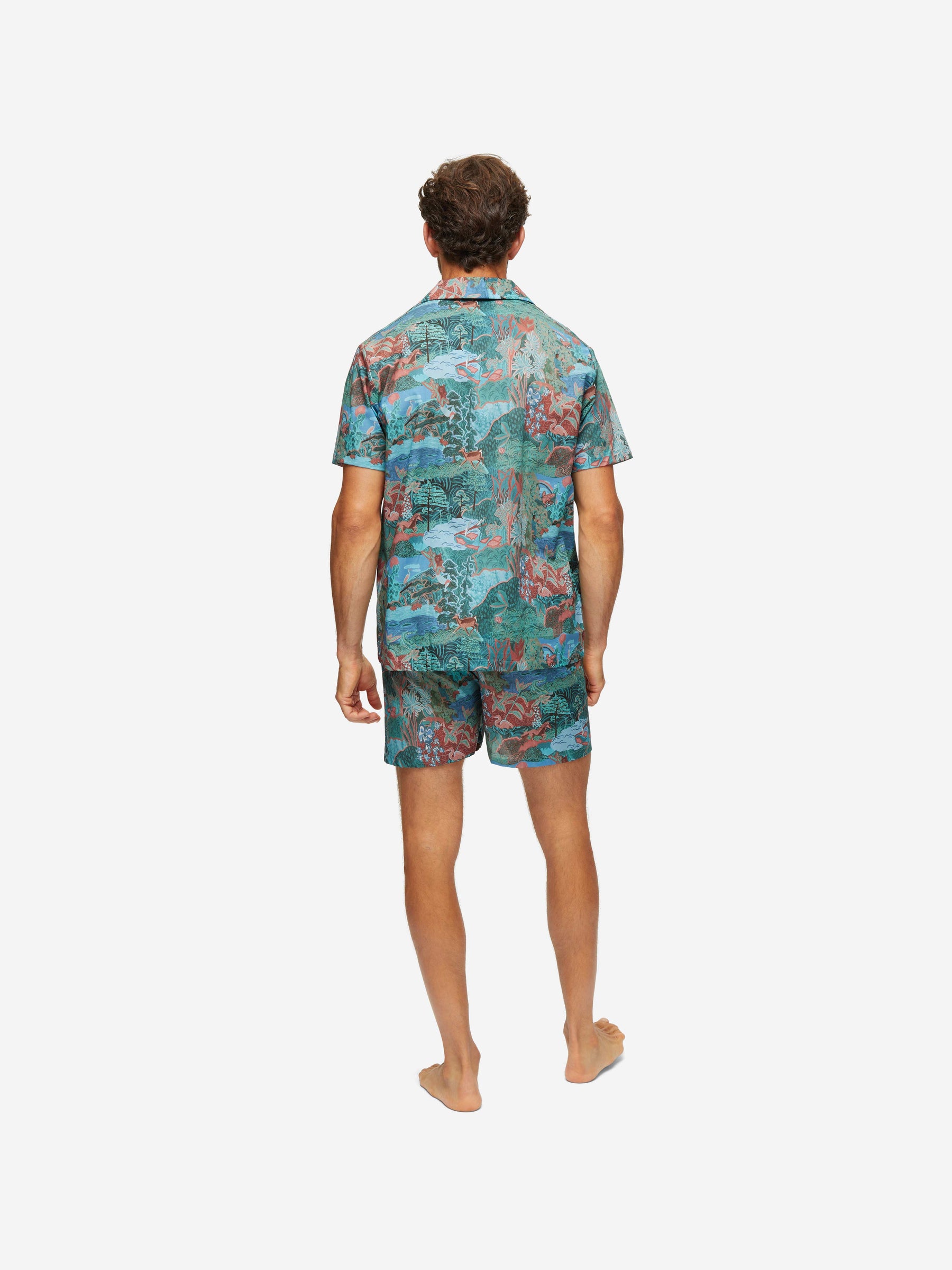 Men's Short Pyjamas Ledbury 59 Cotton Batiste Multi